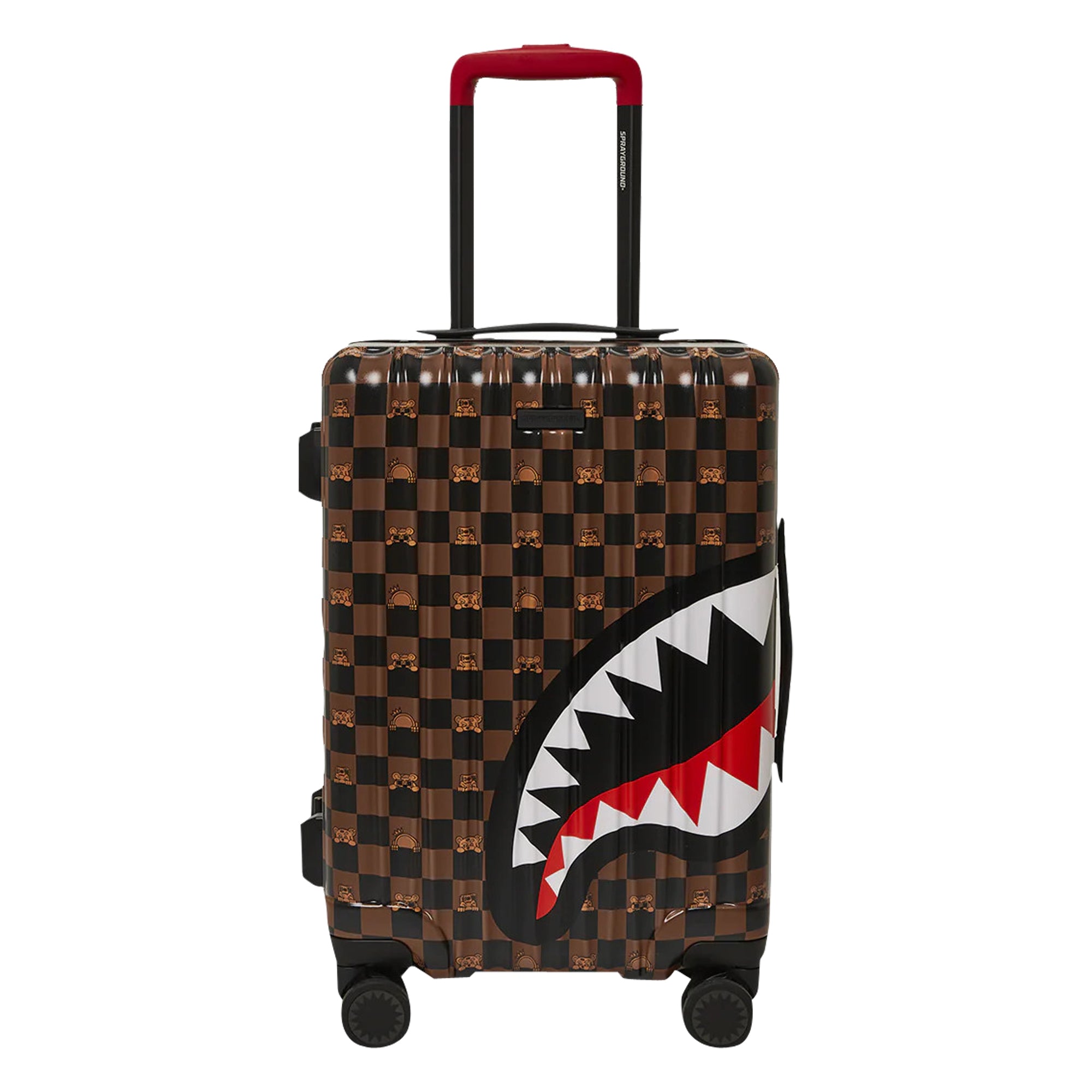 Sprayground Suitcases Brown Pvc
