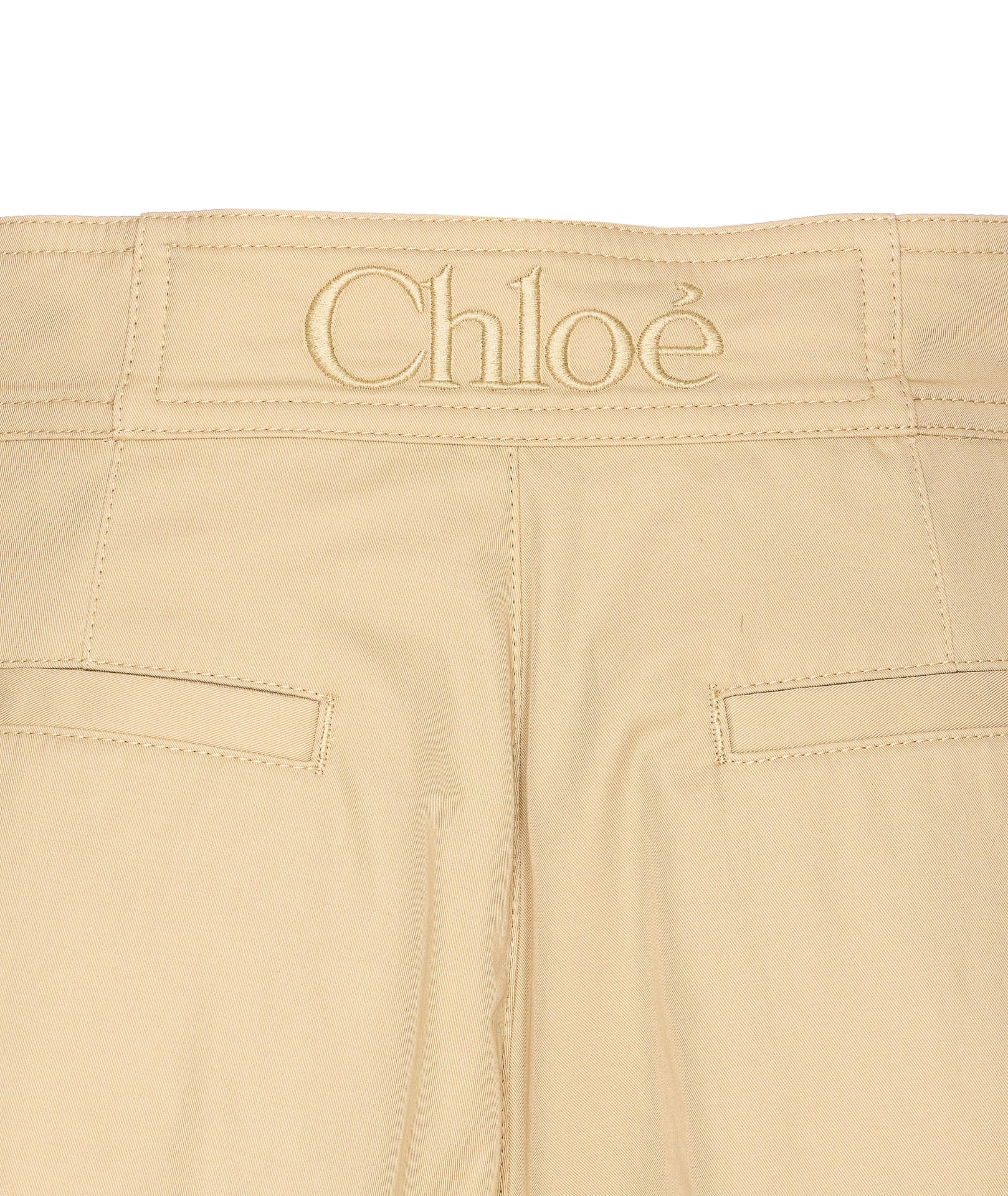 Chloè Shorts Beige Cotton
