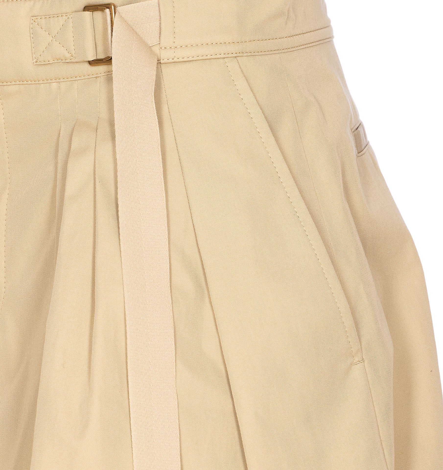Chloè Shorts Beige Cotton