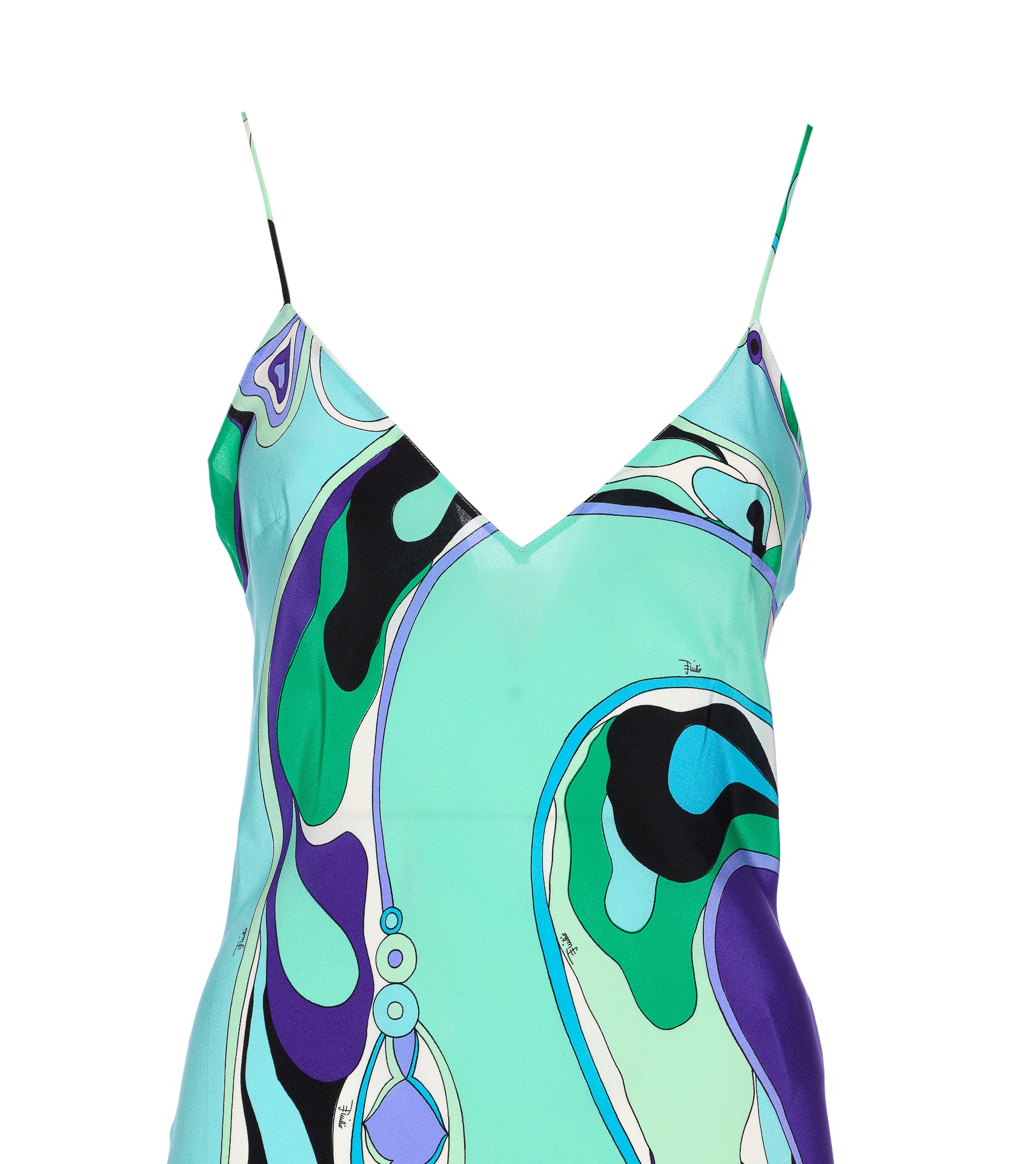 Emilio Pucci Dresses Multicolour Silk