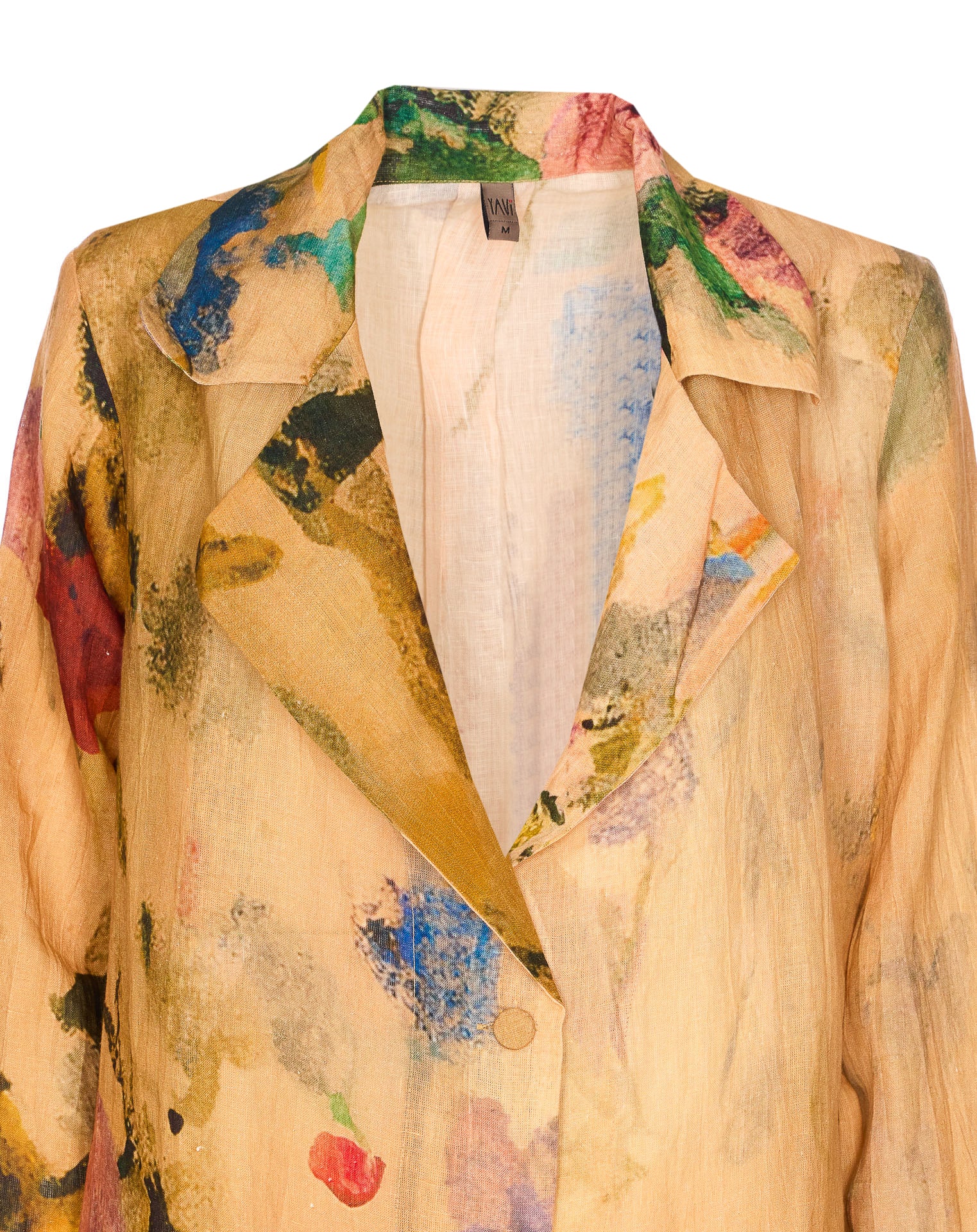 Yavi Jackets Yellow Viscose