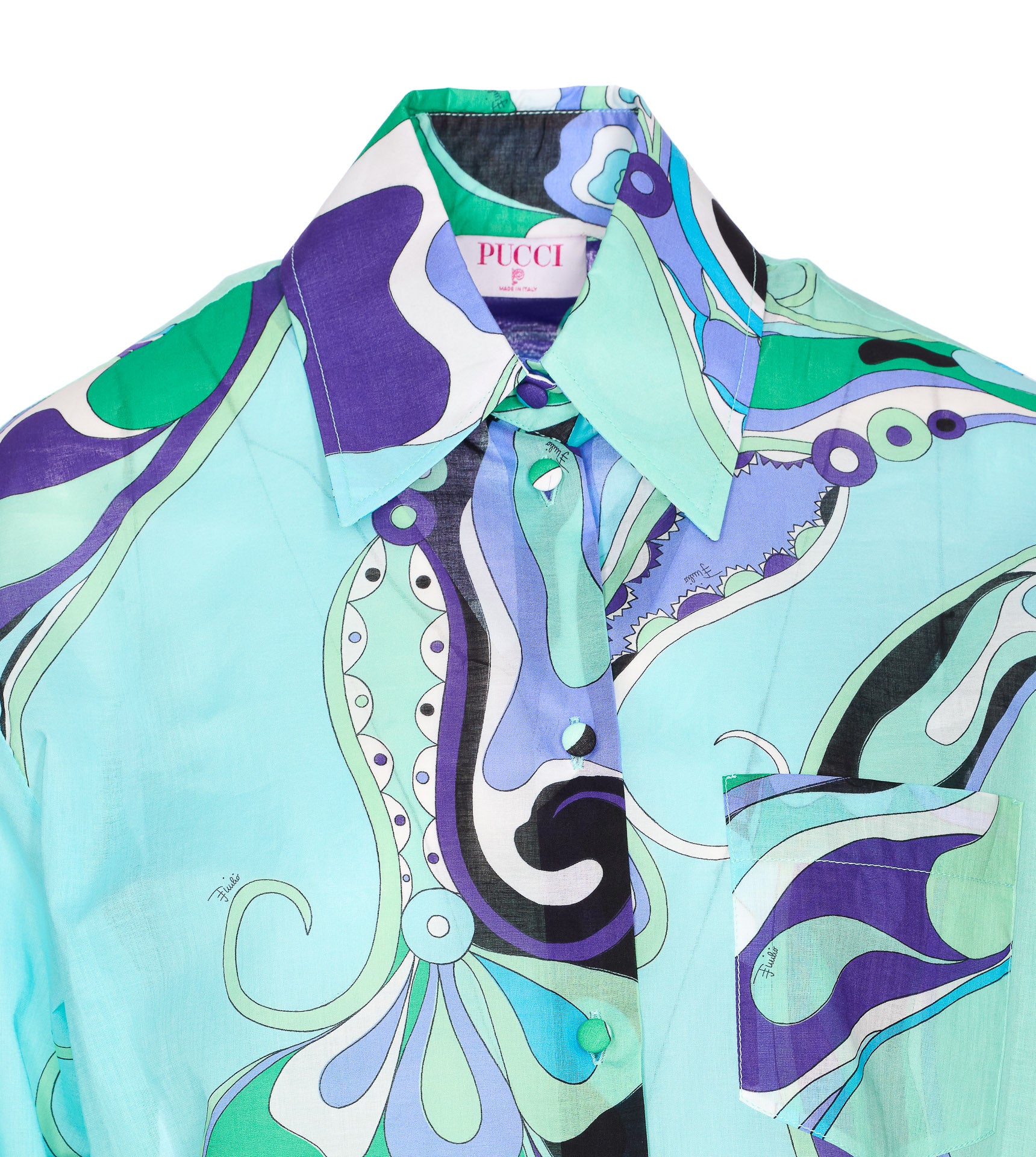 Emilio Pucci Shirts Multicolour Cotton