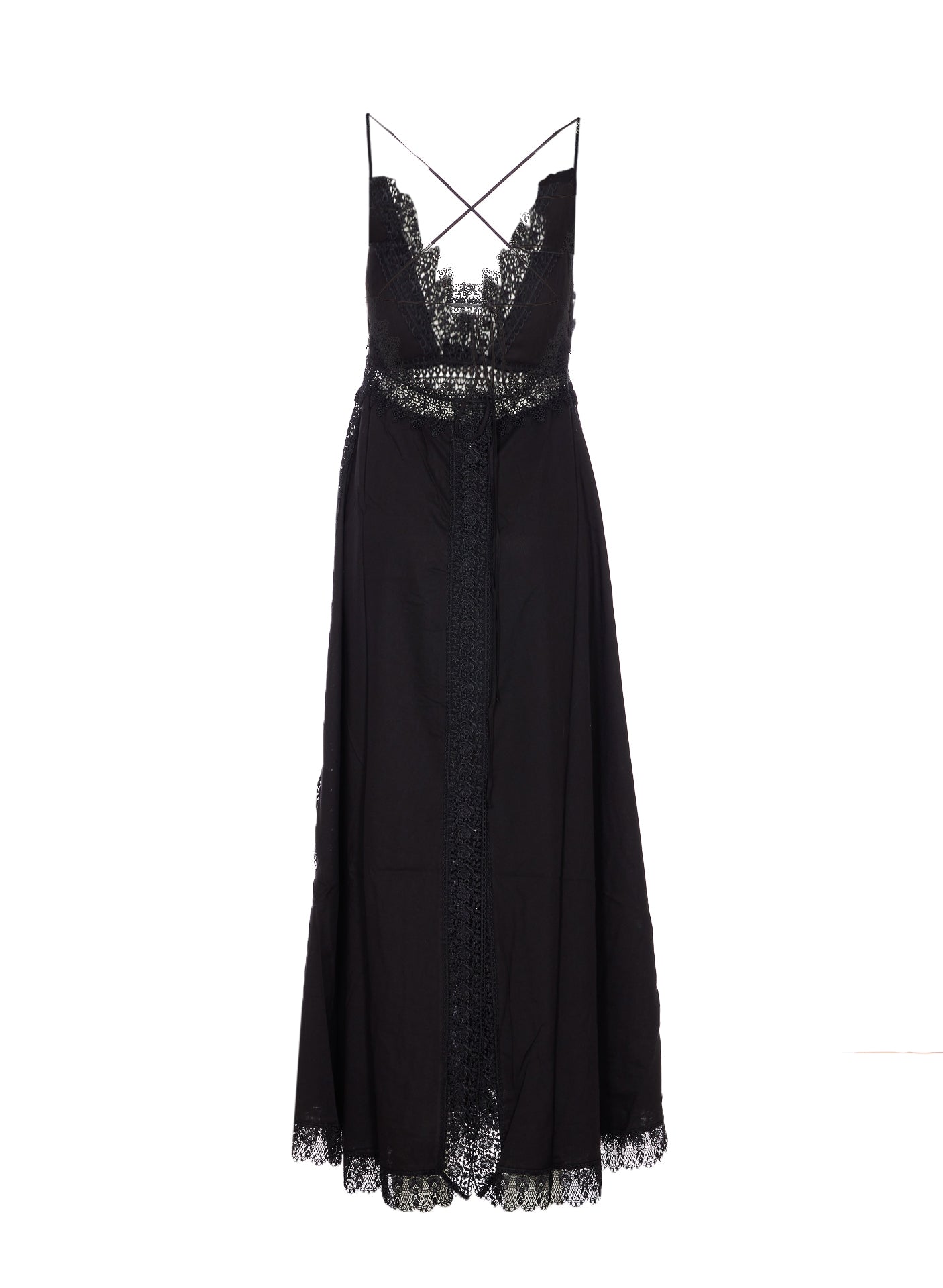 Charoruiz Dresses Black Cotton