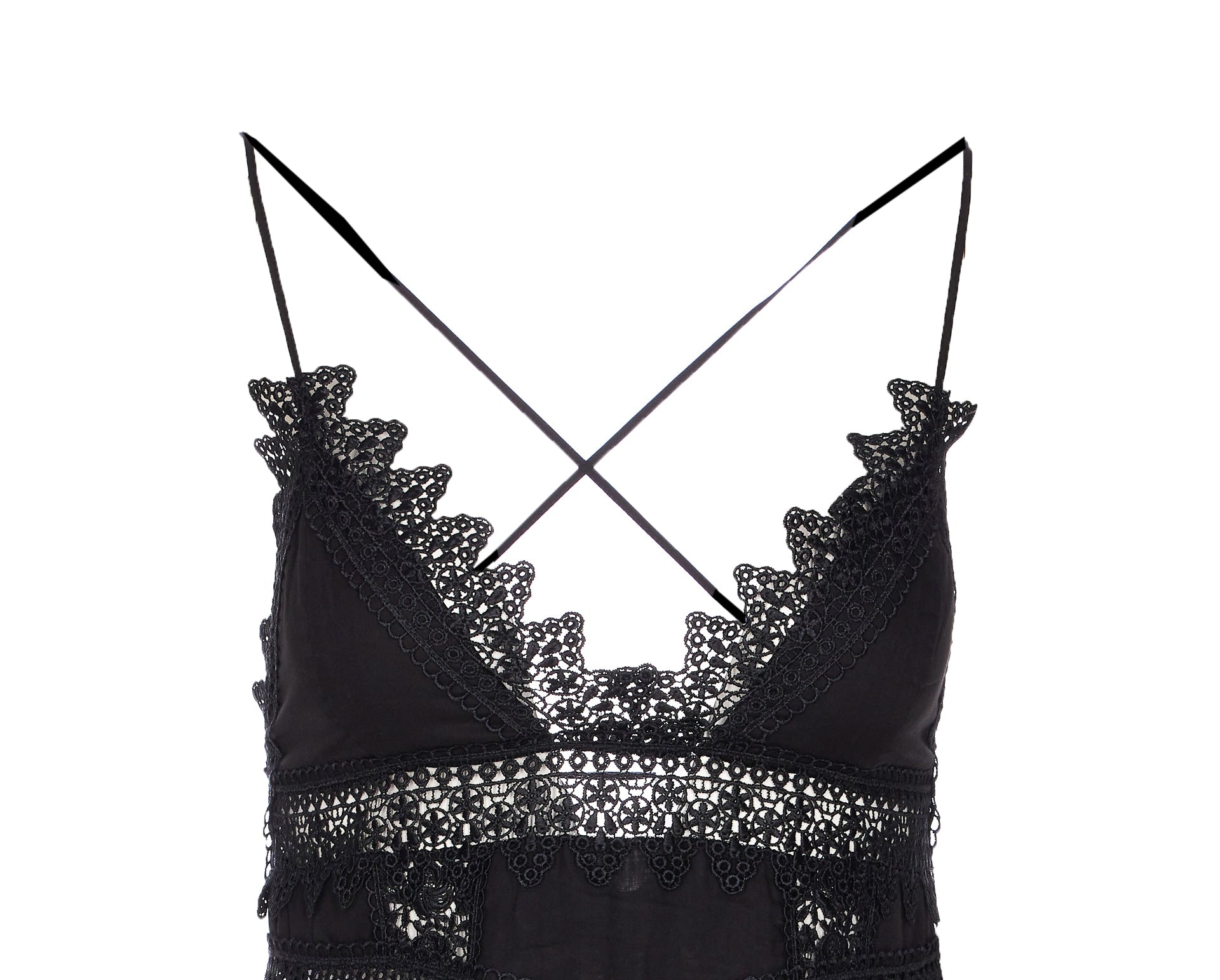 Charoruiz Dresses Black Cotton