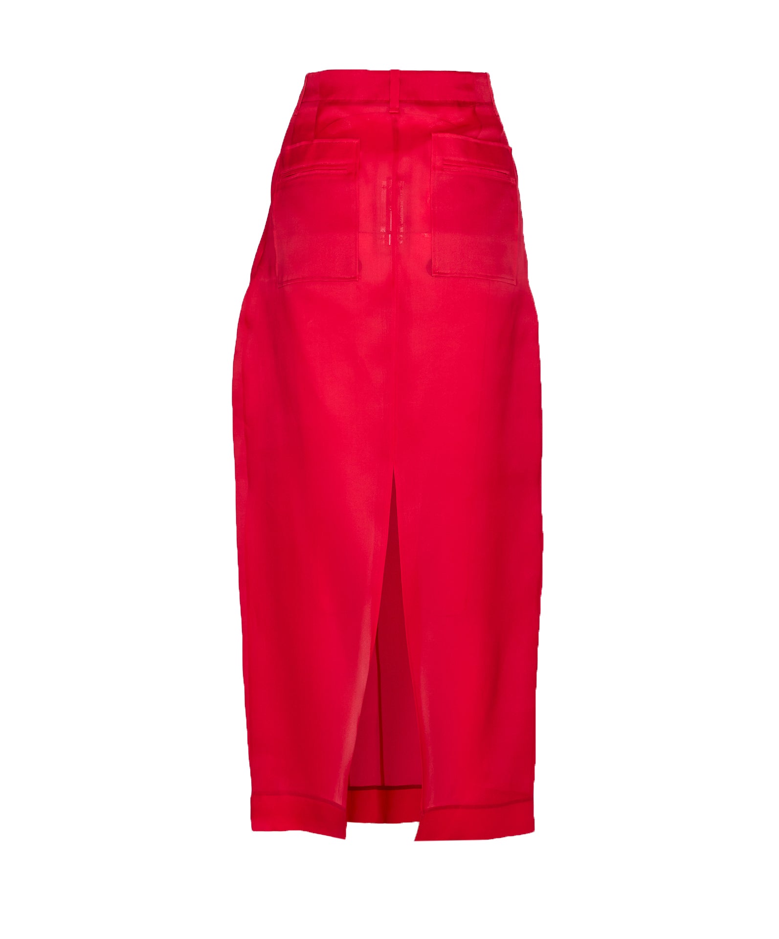 Khaite Skirts Red Silk