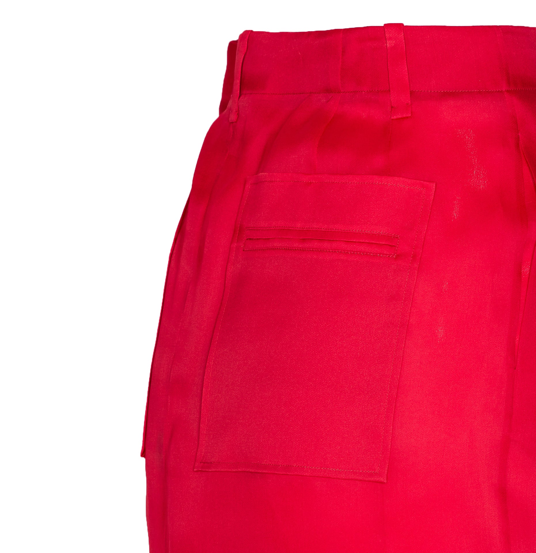 Khaite Skirts Red Silk