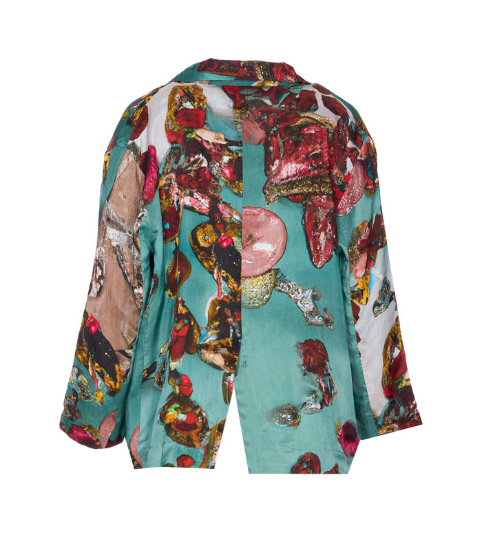 Yavi Jackets Blue Viscose
