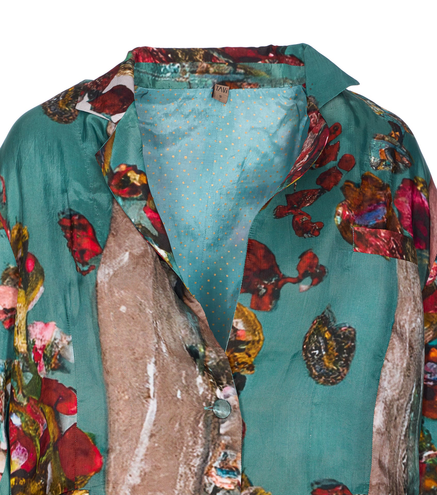 Yavi Jackets Blue Viscose