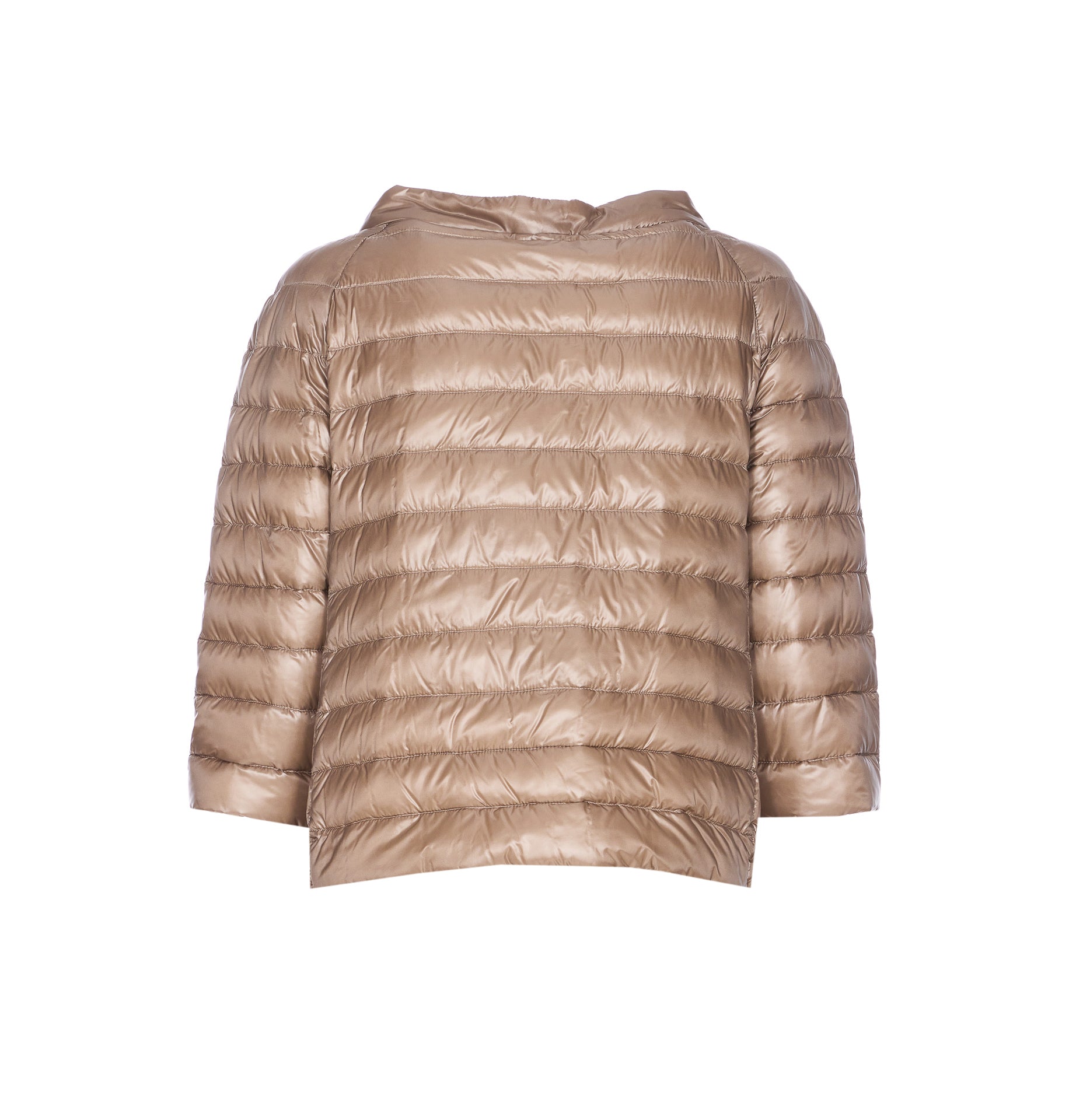 Herno Coats Beige Polyamide