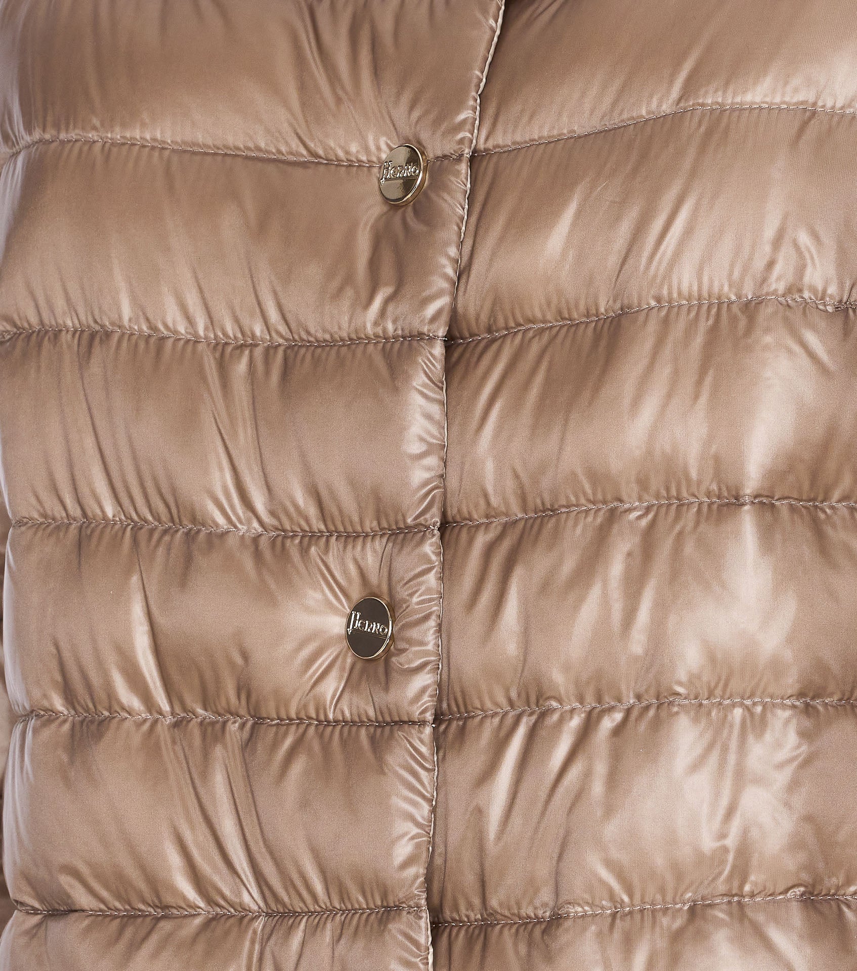 Herno Coats Beige Polyamide