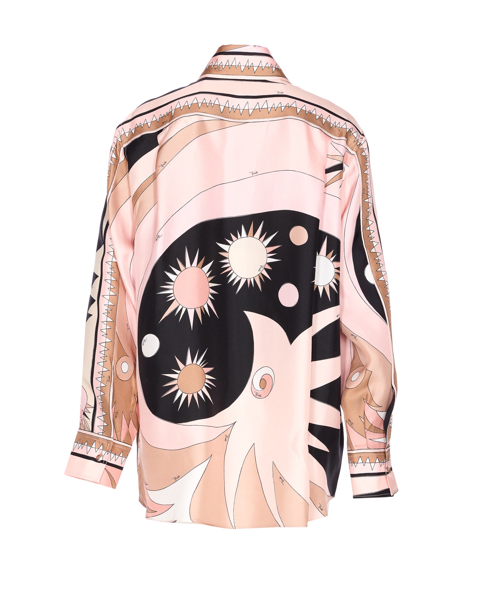 Emilio Pucci Shirts Pink Silk