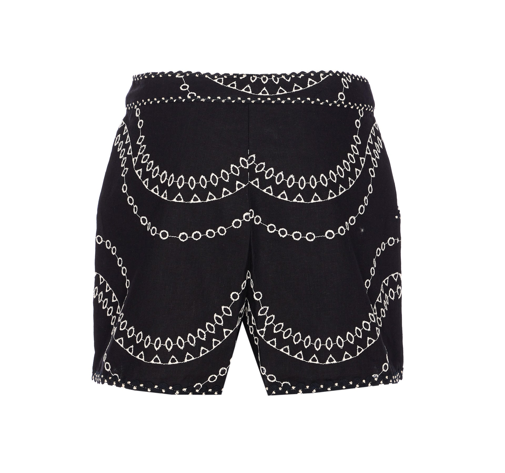 Charoruiz Shorts Black Cotton