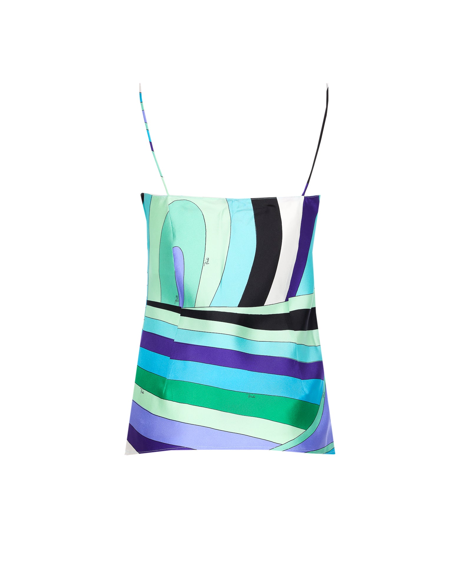 Emilio Pucci Top Multicolour Silk