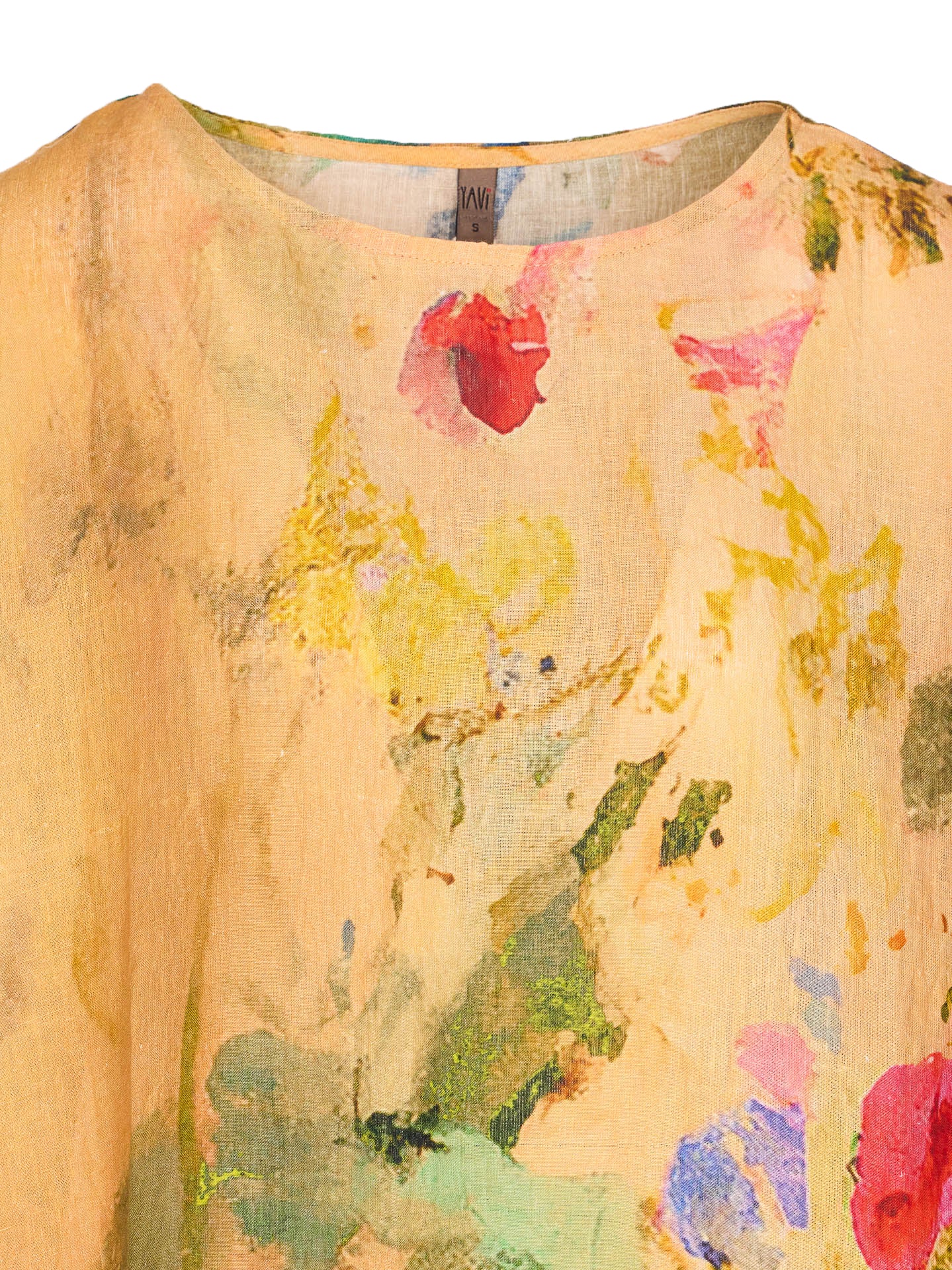 Yavi Dresses Yellow Silk