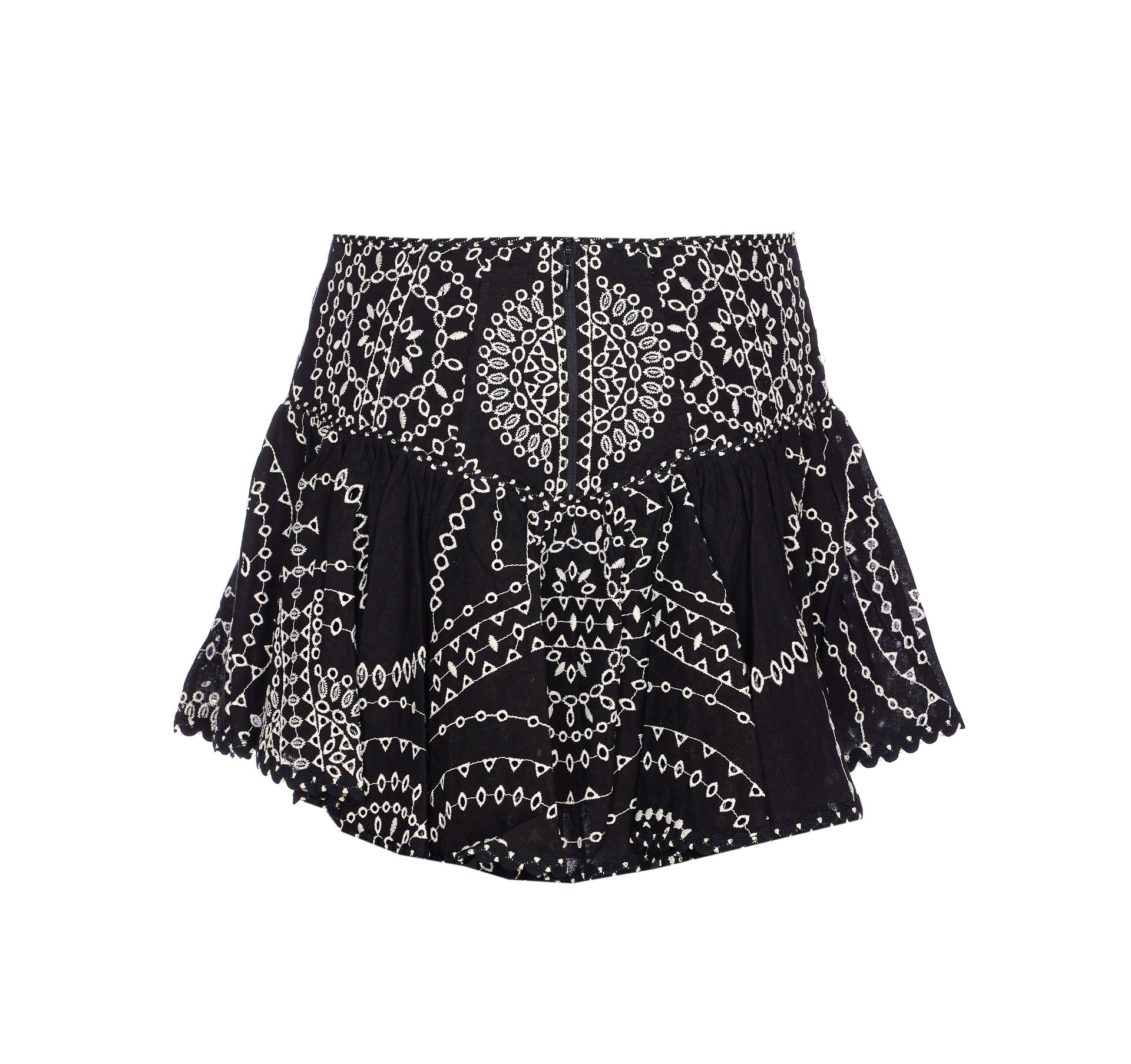 Charoruiz Skirts Black Cotton