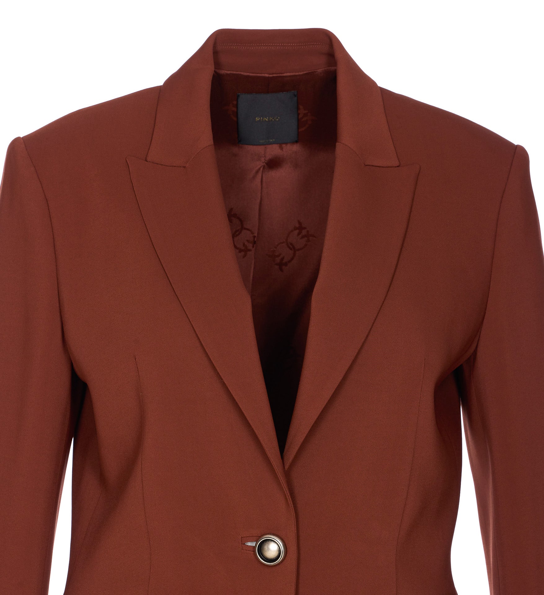 Pinko Jackets Brown Viscose