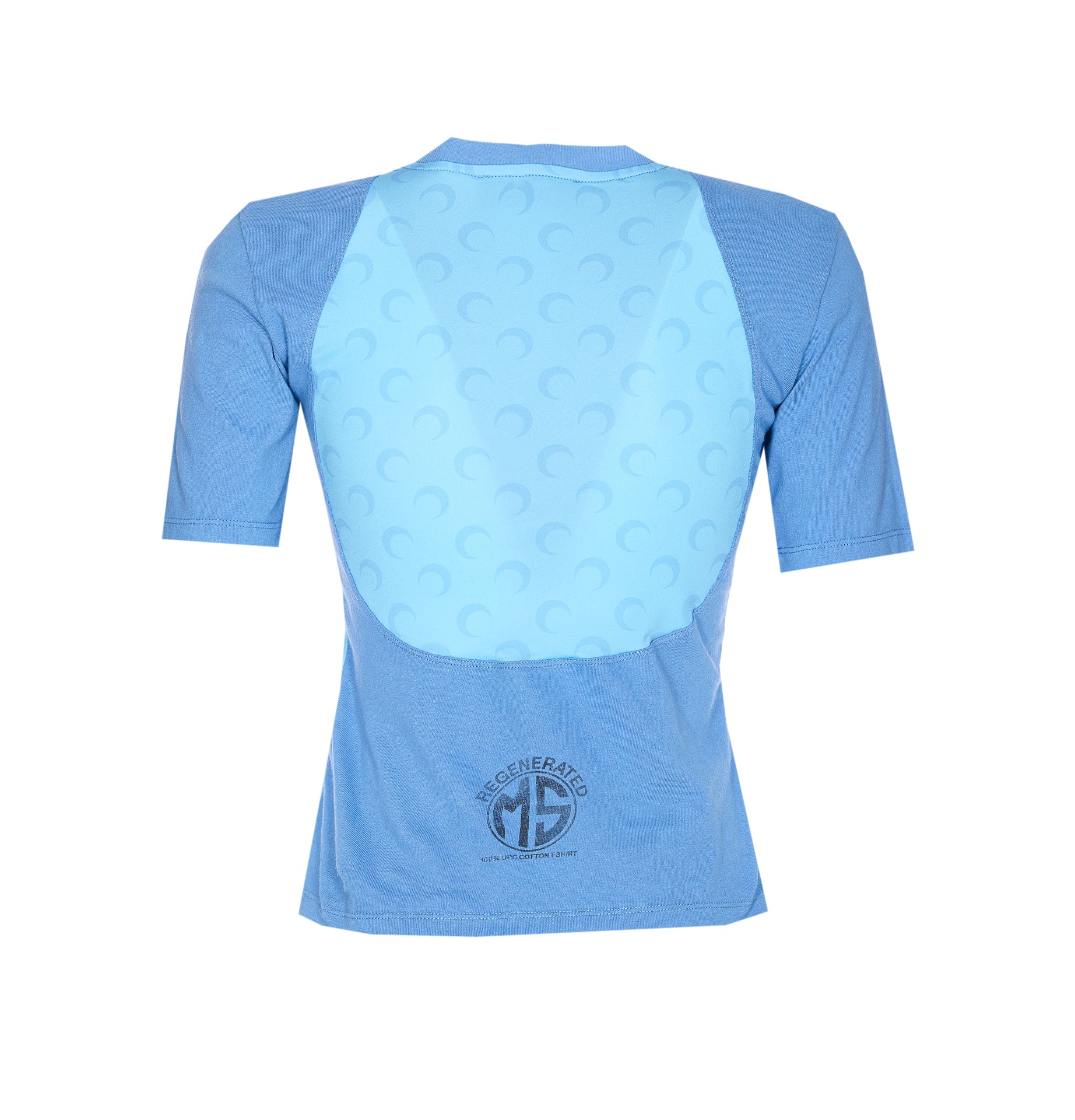 Marine Serre T-Shirts And Polos Blue Cotton