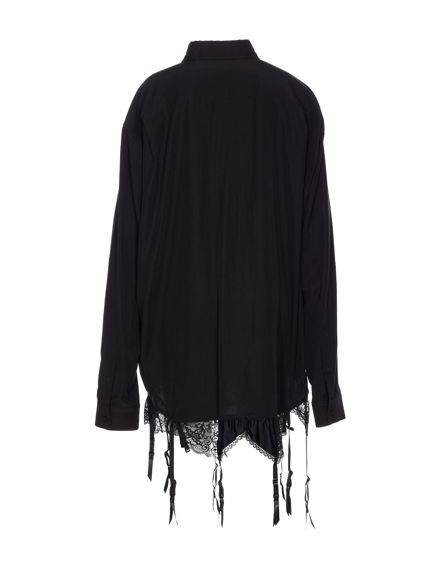 Balenciaga Shirts Black Lyocell