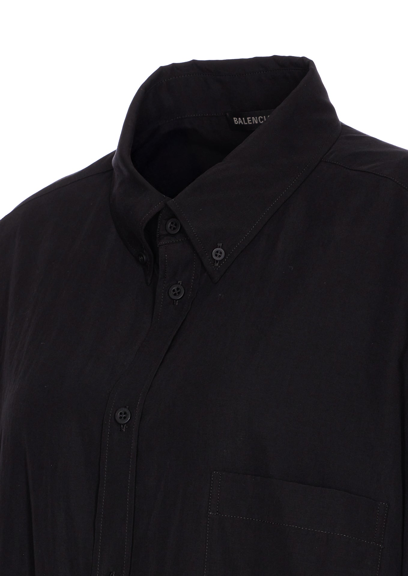 Balenciaga Shirts Black Lyocell