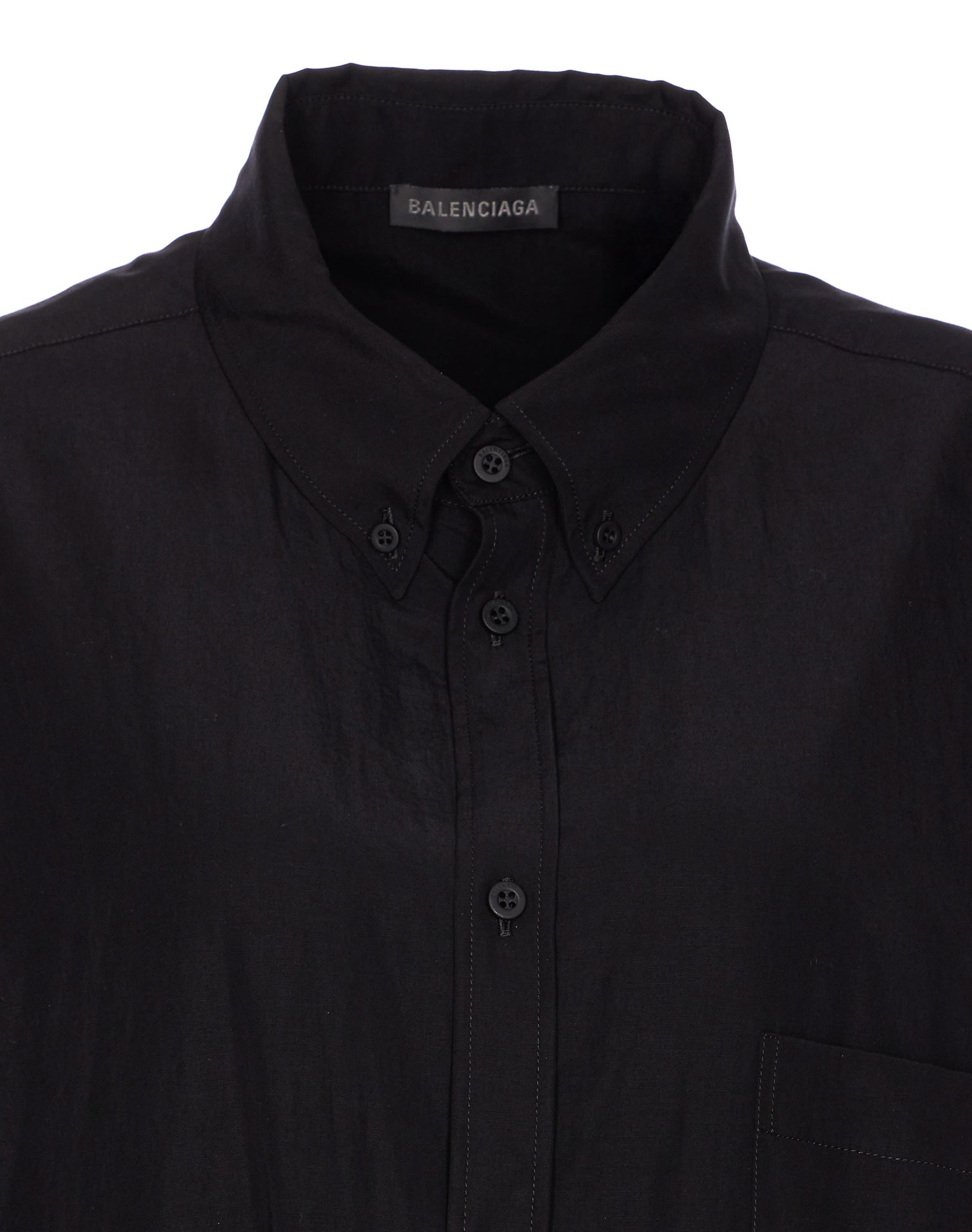 Balenciaga Shirts Black Lyocell