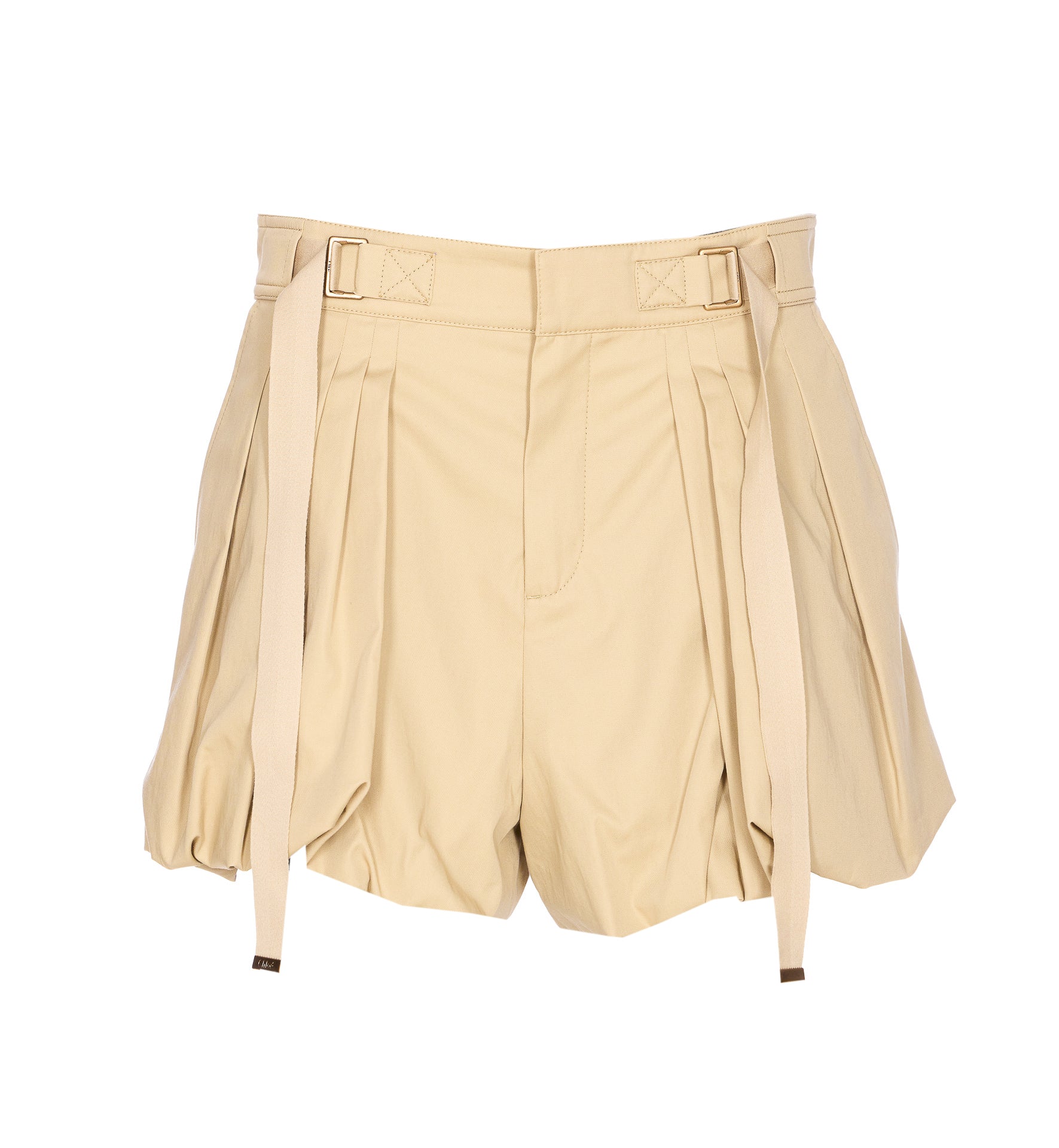 Chloè Shorts Beige Cotton
