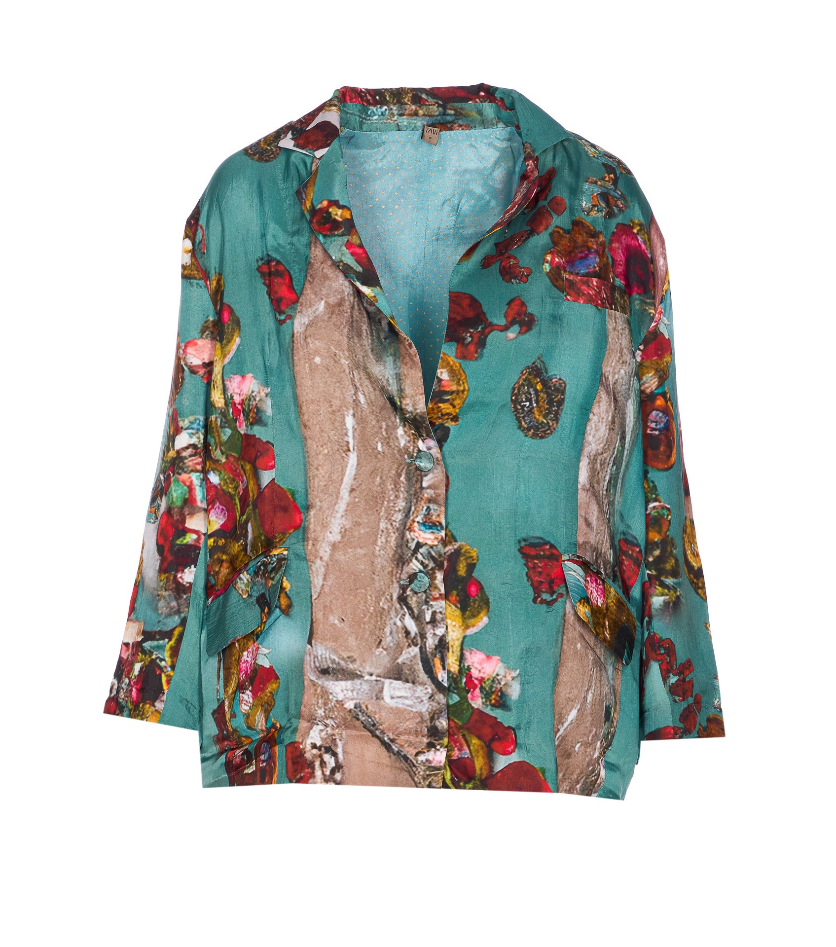 Yavi Jackets Blue Viscose