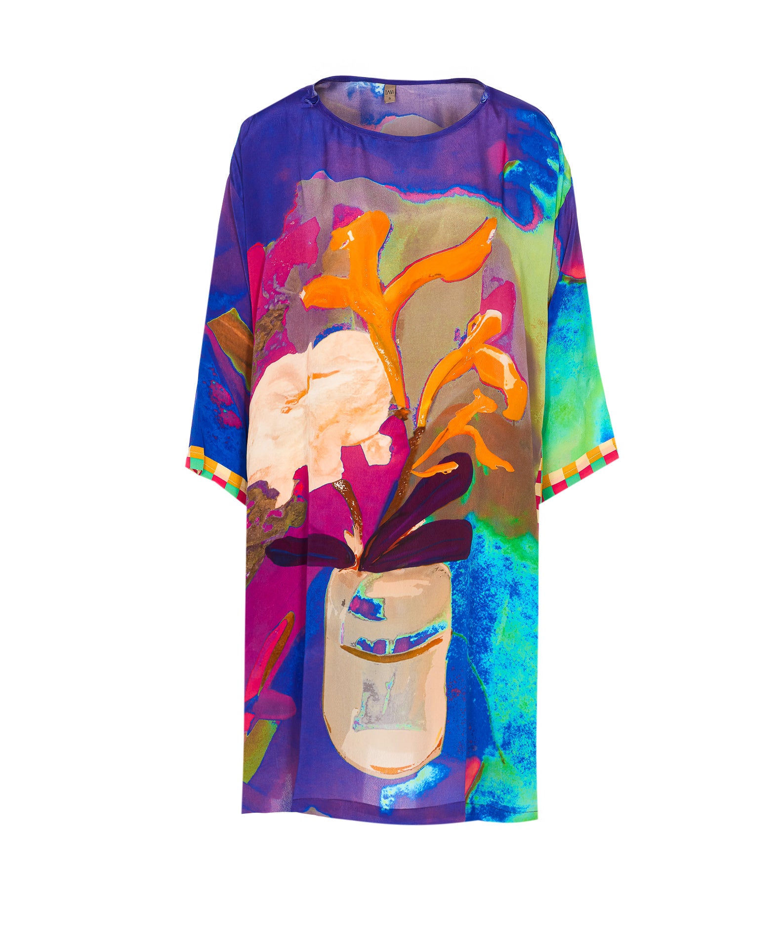 Yavi Dresses Multicolour Cupro