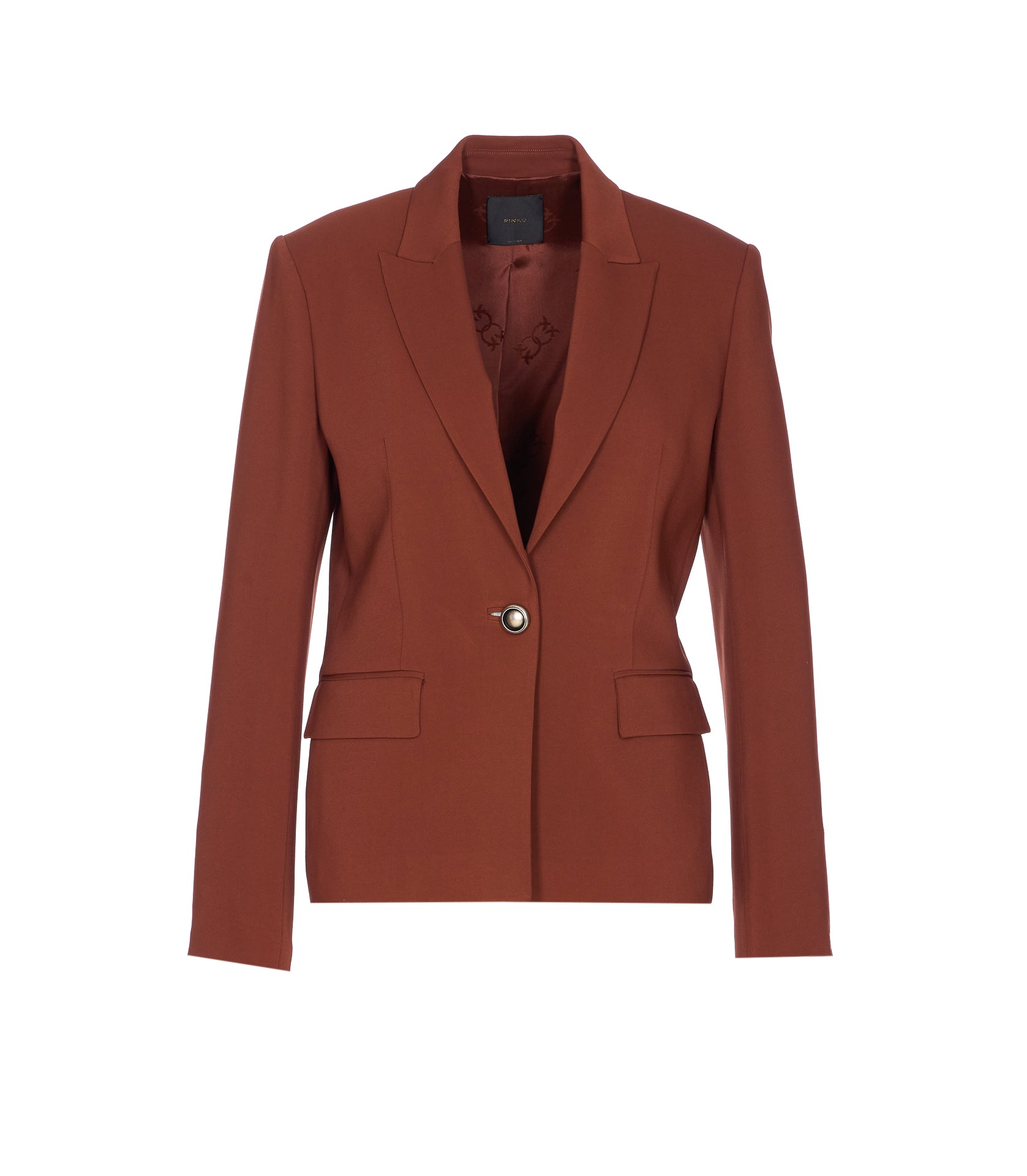 Pinko Jackets Brown Viscose