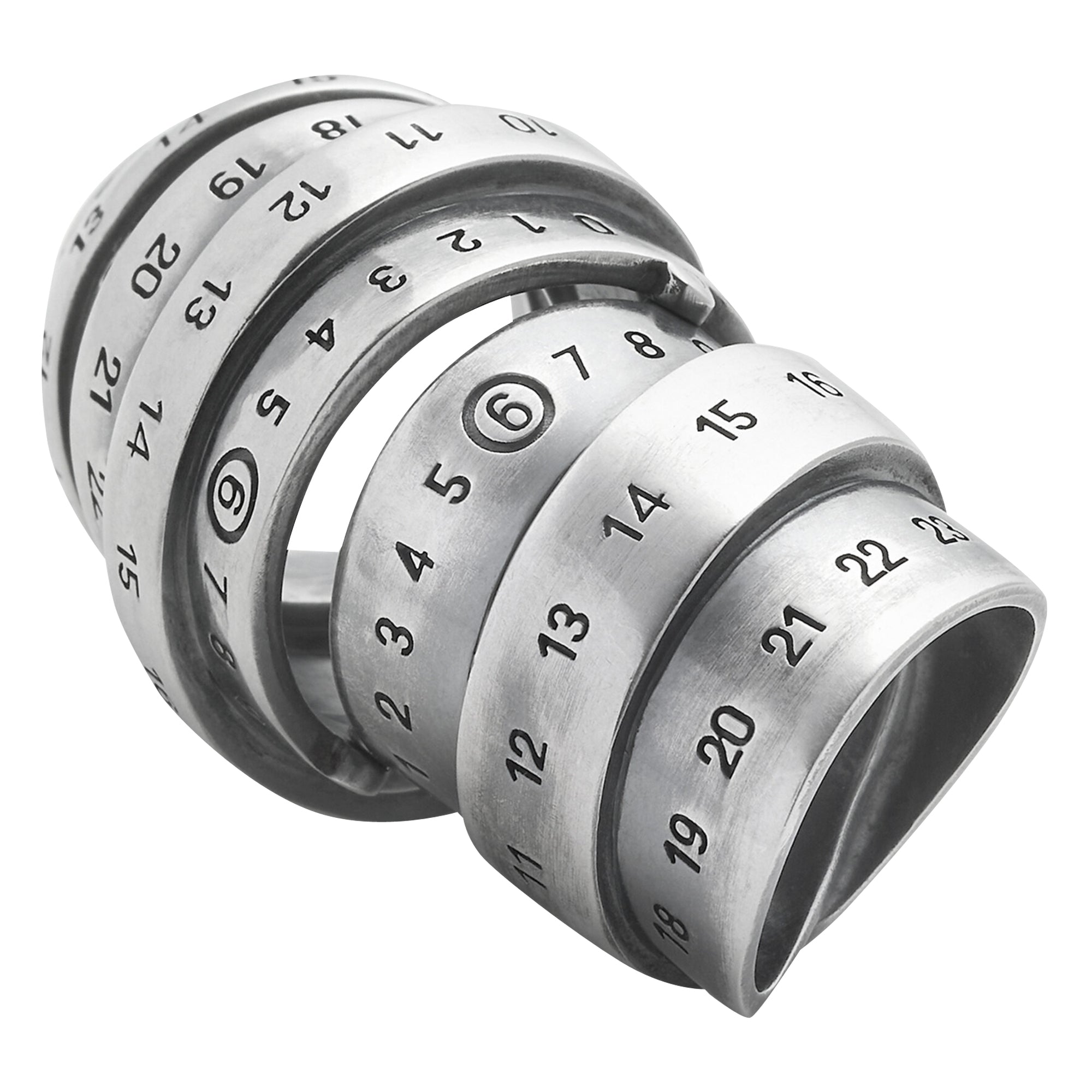 Mm6 Maison Margiela Bijoux Silver Brass