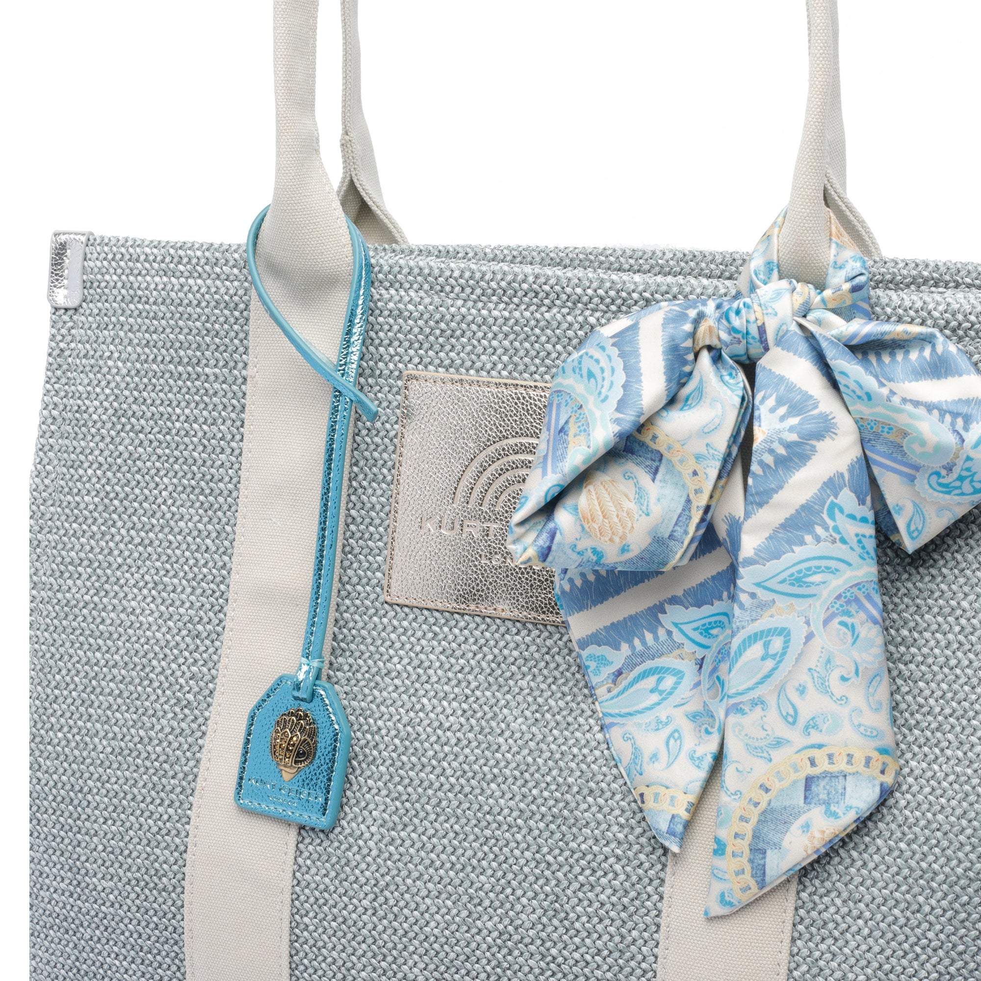 Kurt Geiger Bags Blue Polypropylene Polyester