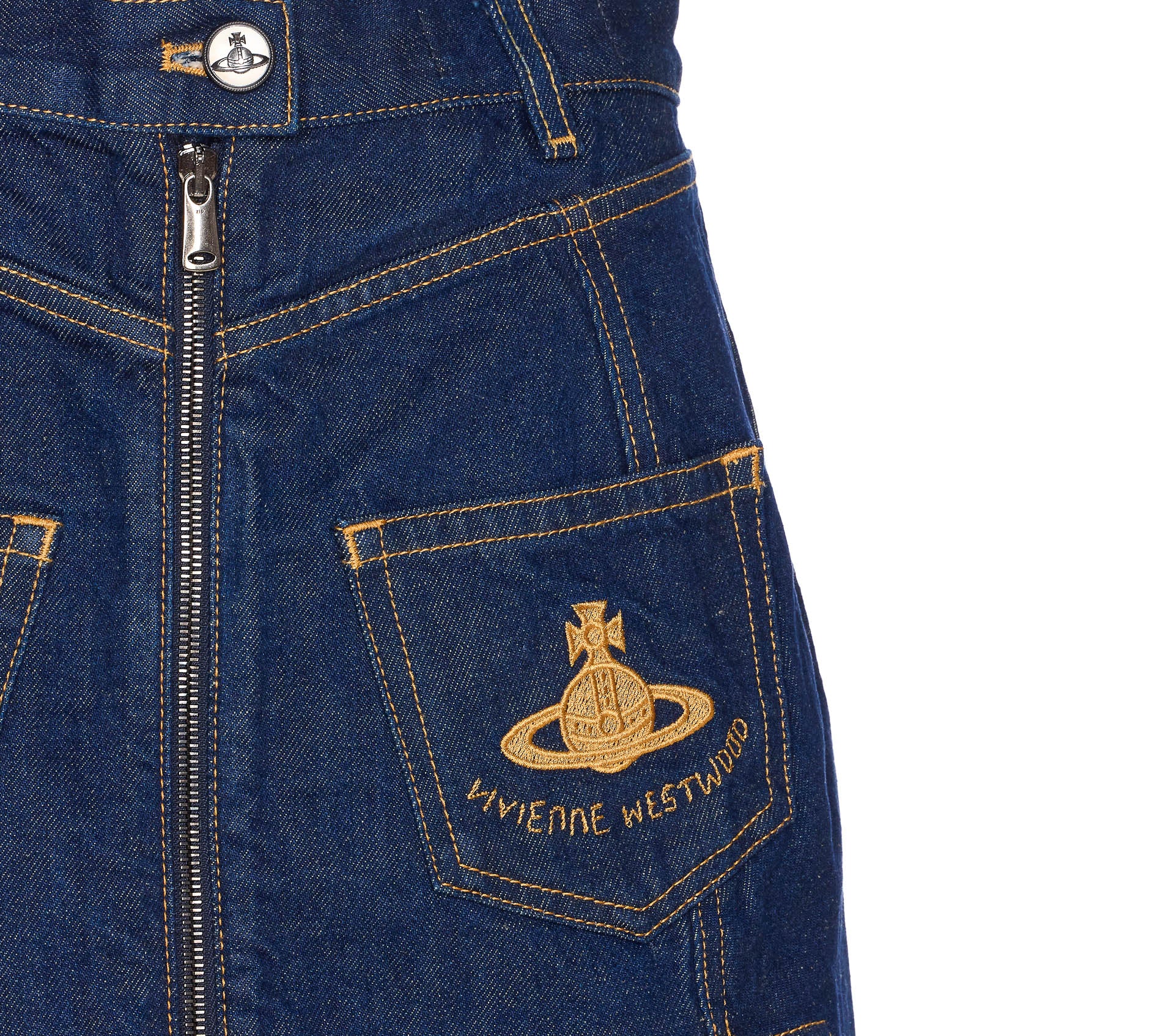 Vivienne Westwood Skirts Blue Cotton