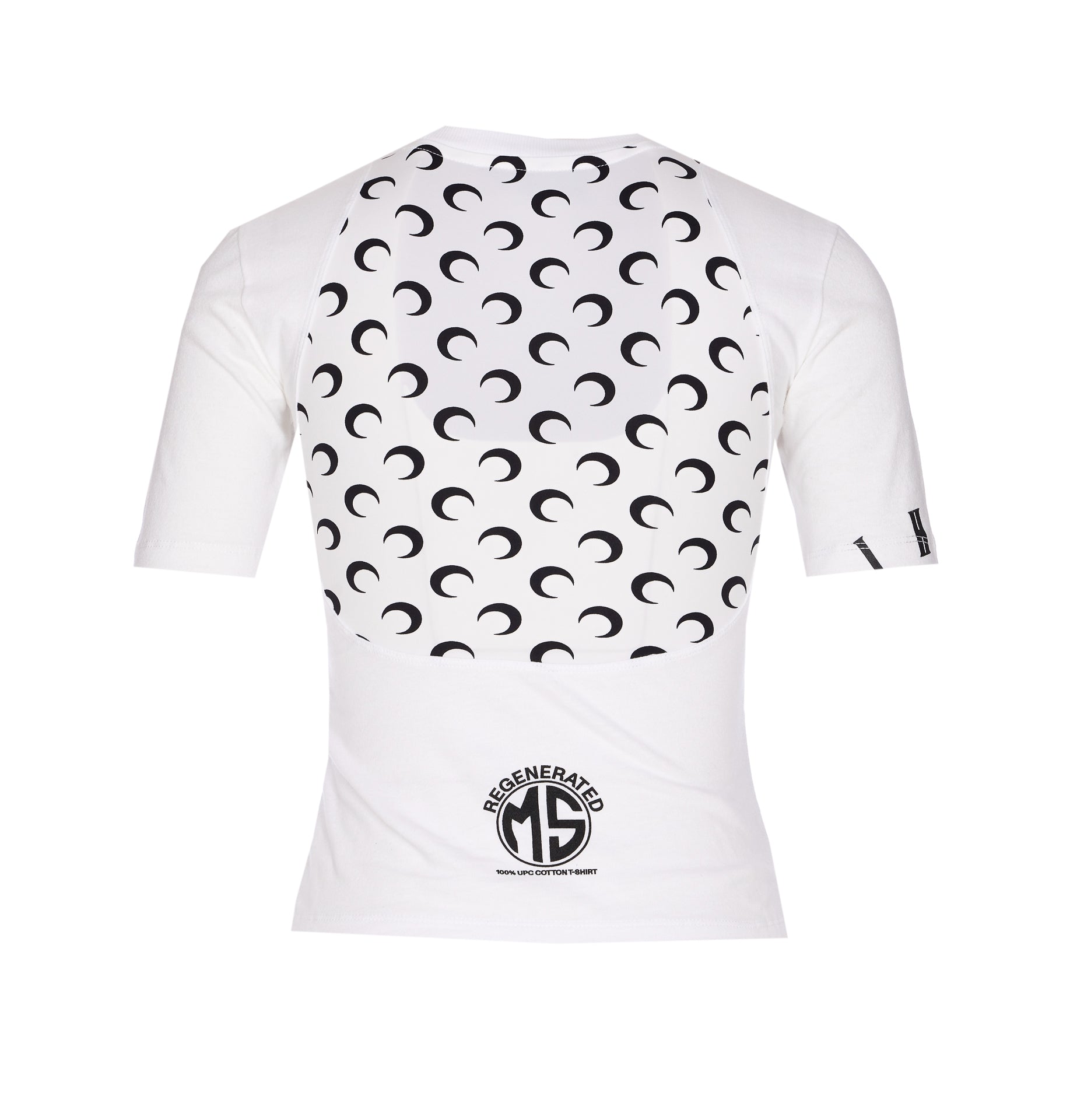 Marine Serre T-Shirts And Polos White Cotton