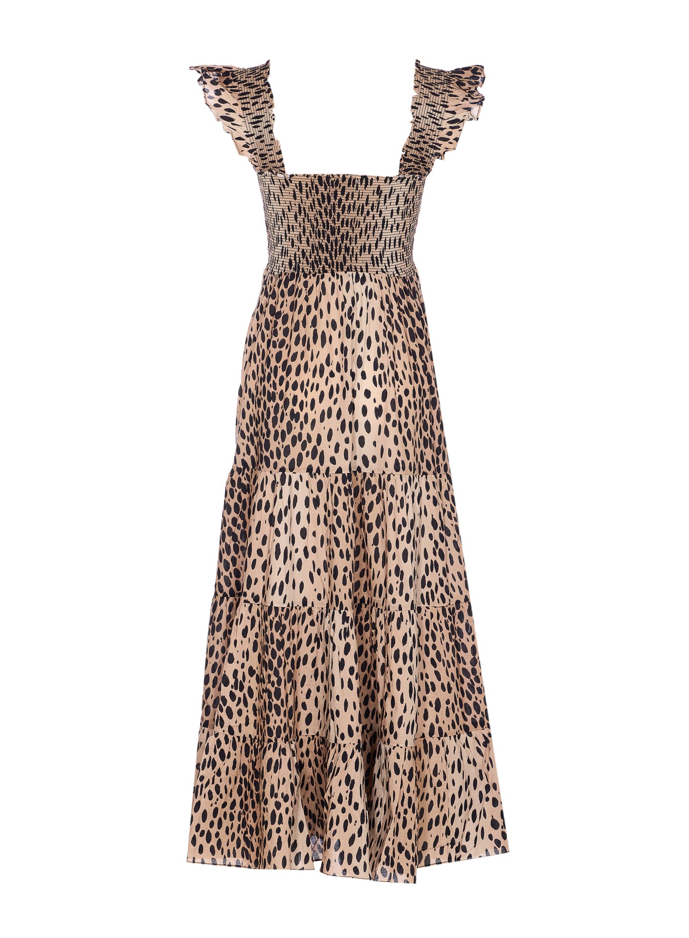 Rixo Dresses Brown Cotton