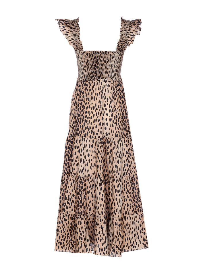Rixo Dresses Brown Cotton