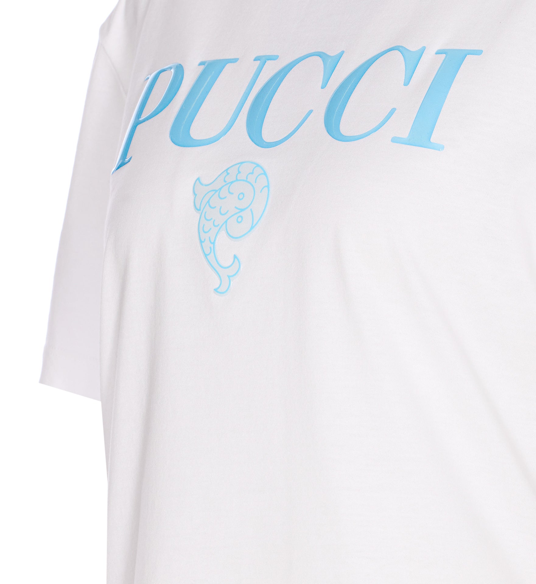 Emilio Pucci T-Shirts And Polos White Polyamide