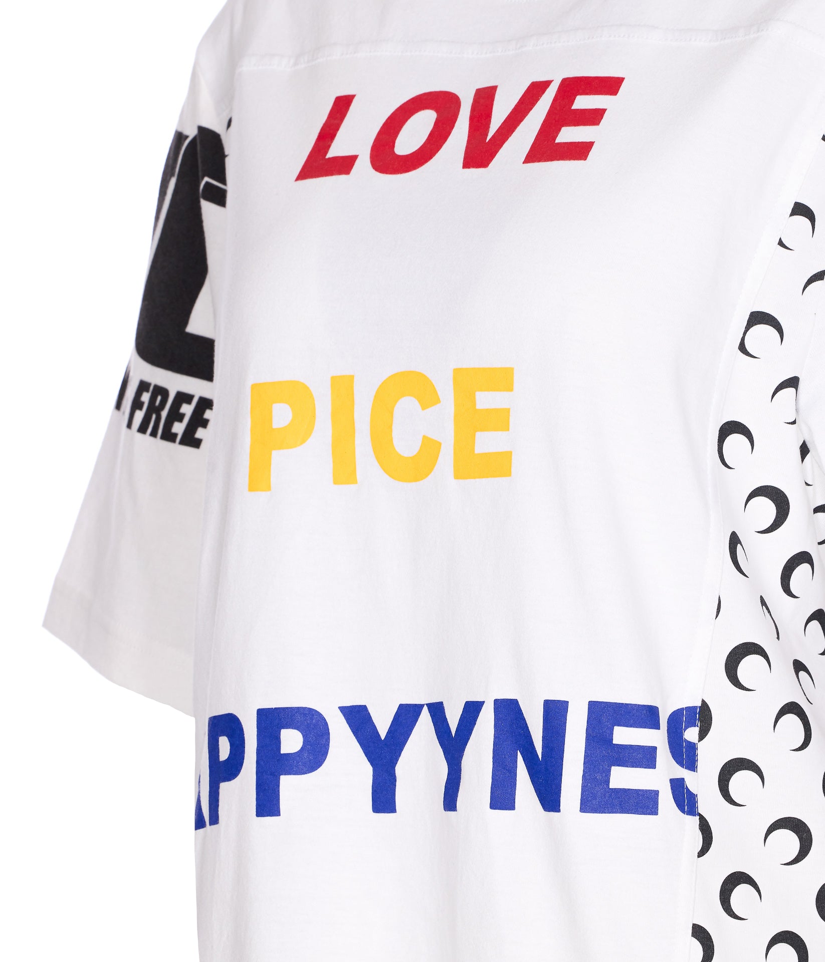 Marine Serre T-Shirts And Polos White Cotton