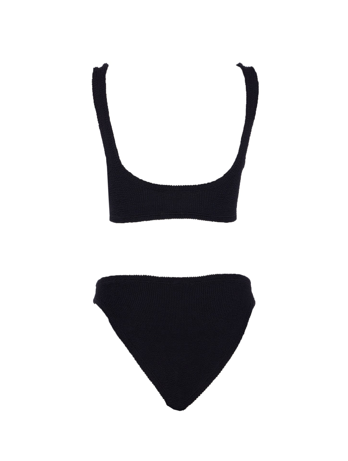 Hunza G London Sea Clothing Black Polyester