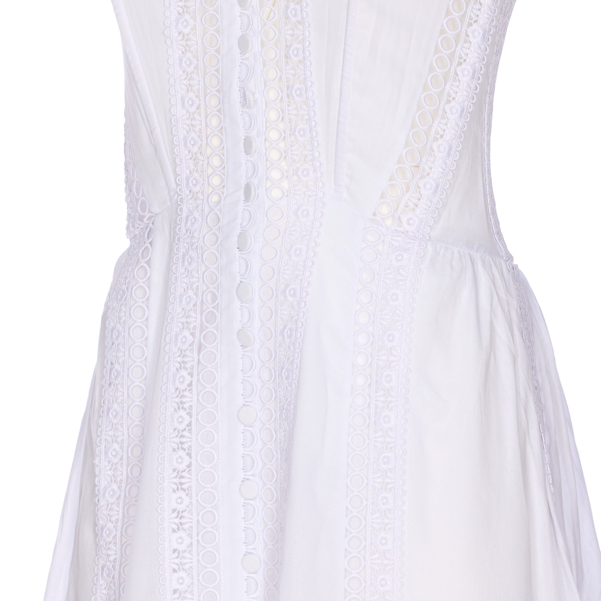 Charoruiz Dresses White Cotton