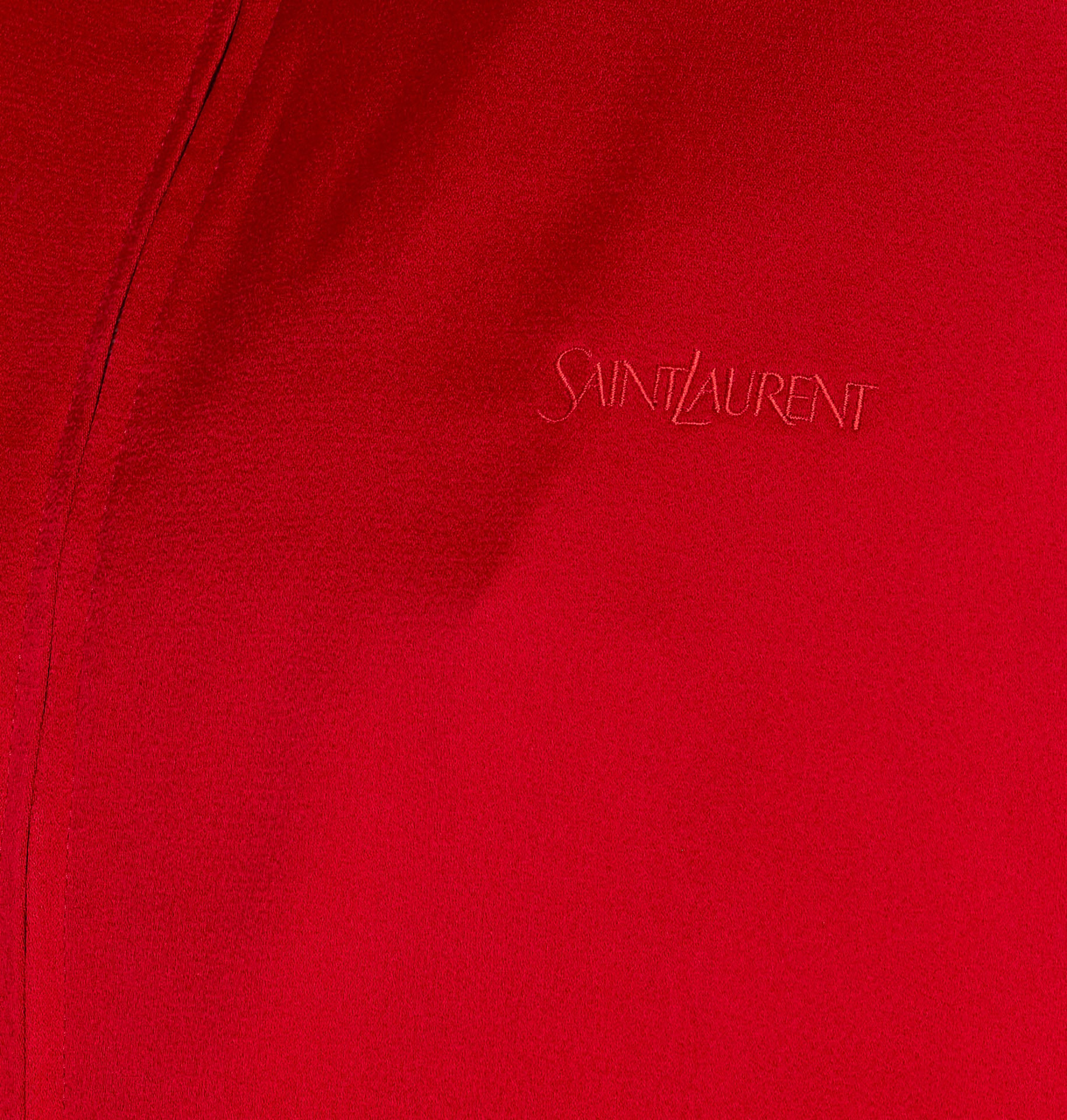 Saint Laurent Jackets Red Acetate