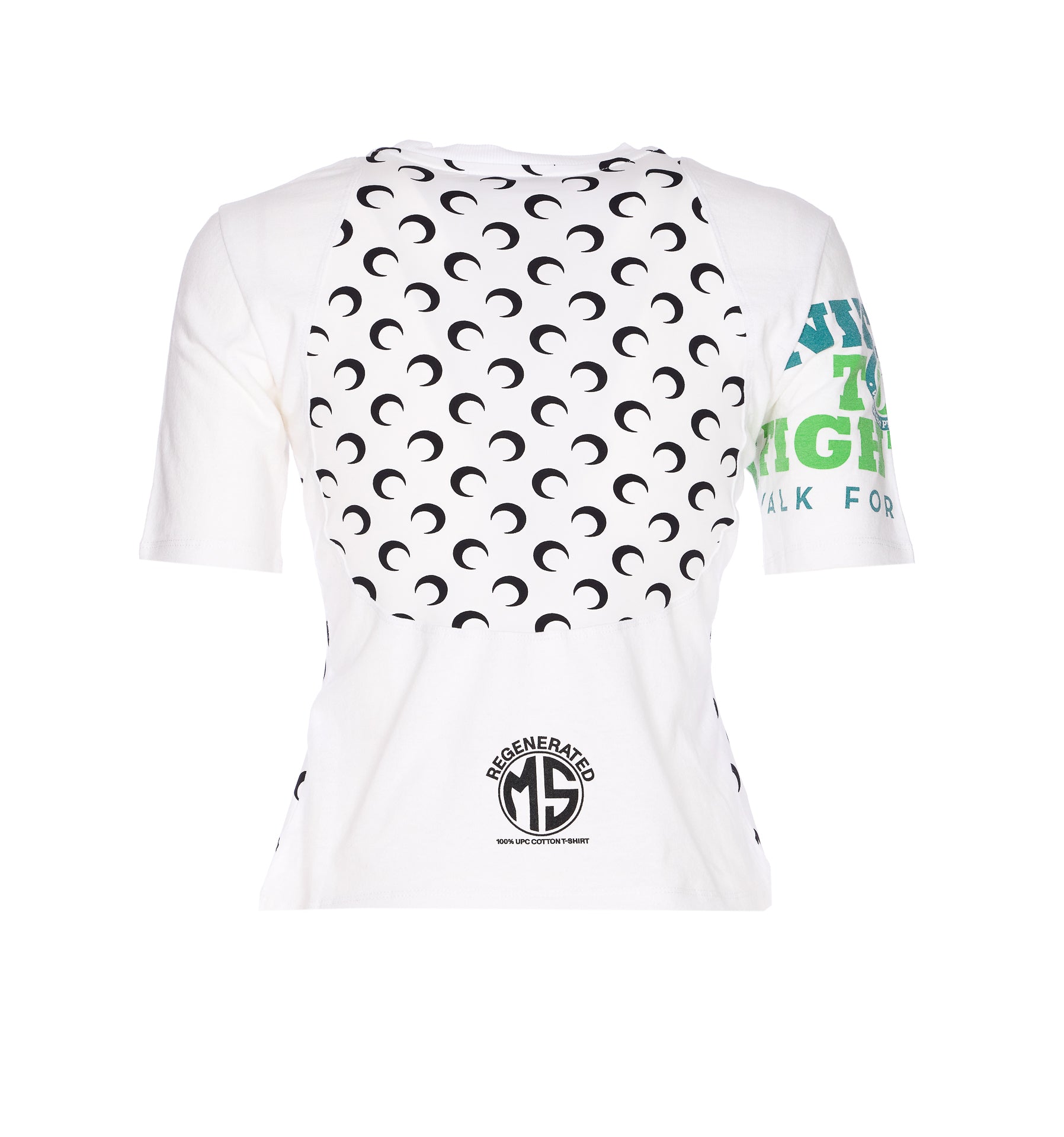 Marine Serre T-Shirts And Polos White Cotton