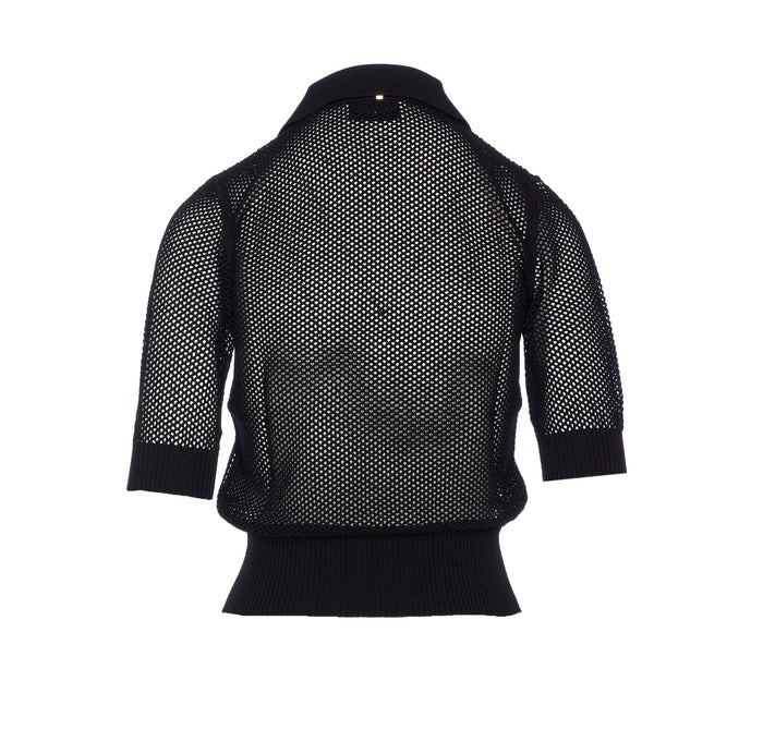 Sportmax Top Black Viscose