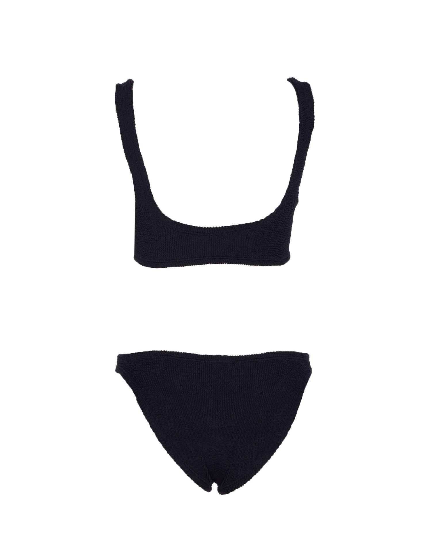 Hunza G London Sea Clothing Black Polyester