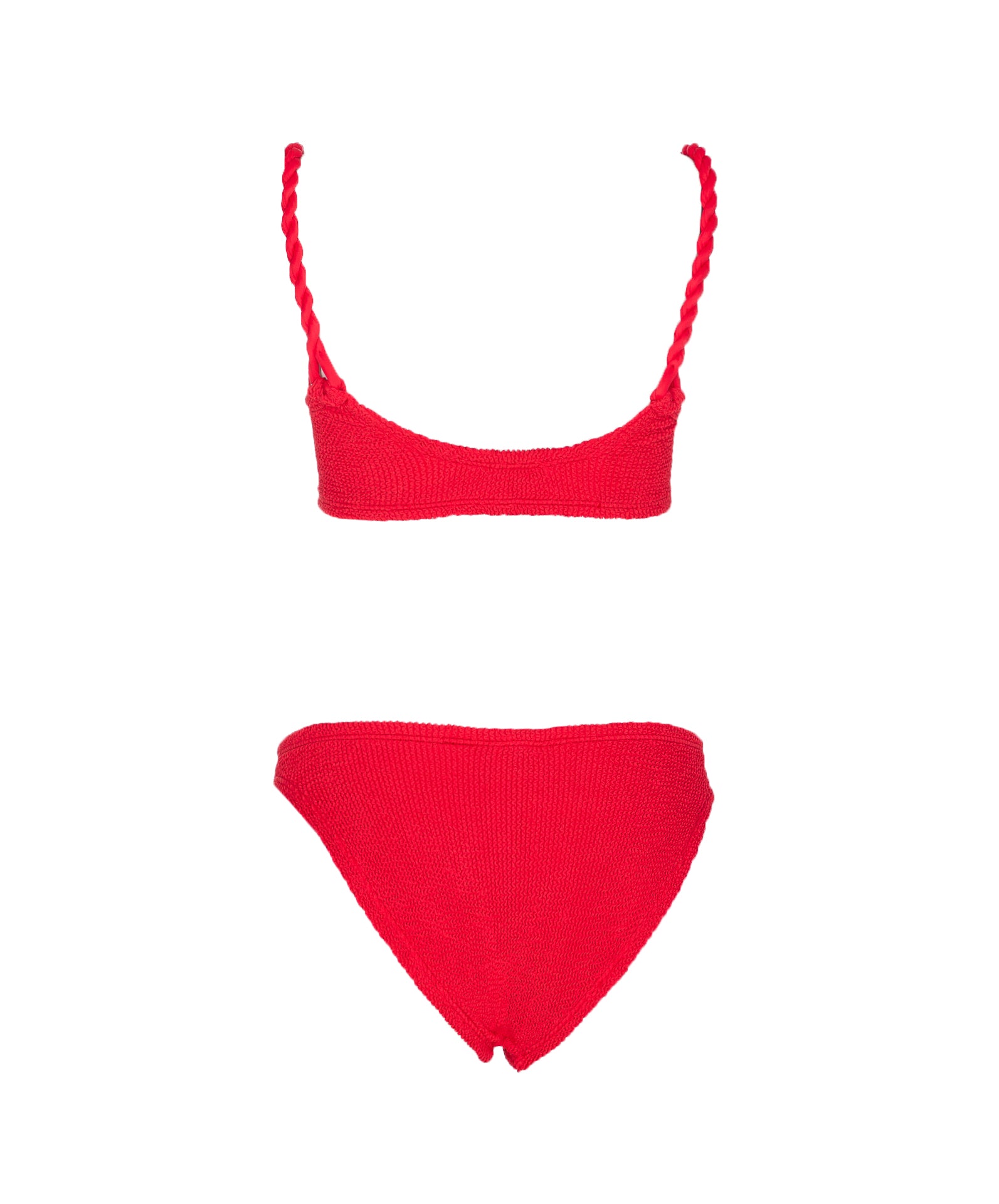 Hunza G London Sea Clothing Red Polyamide