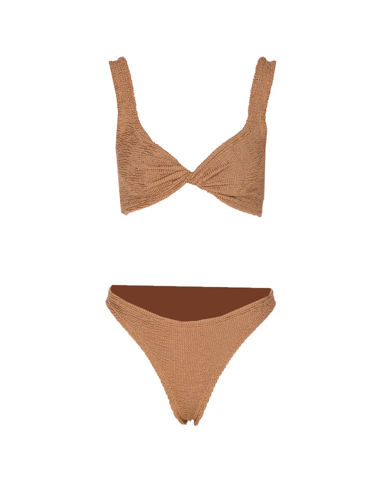 Hunza G London Sea Clothing Beige Polyamide