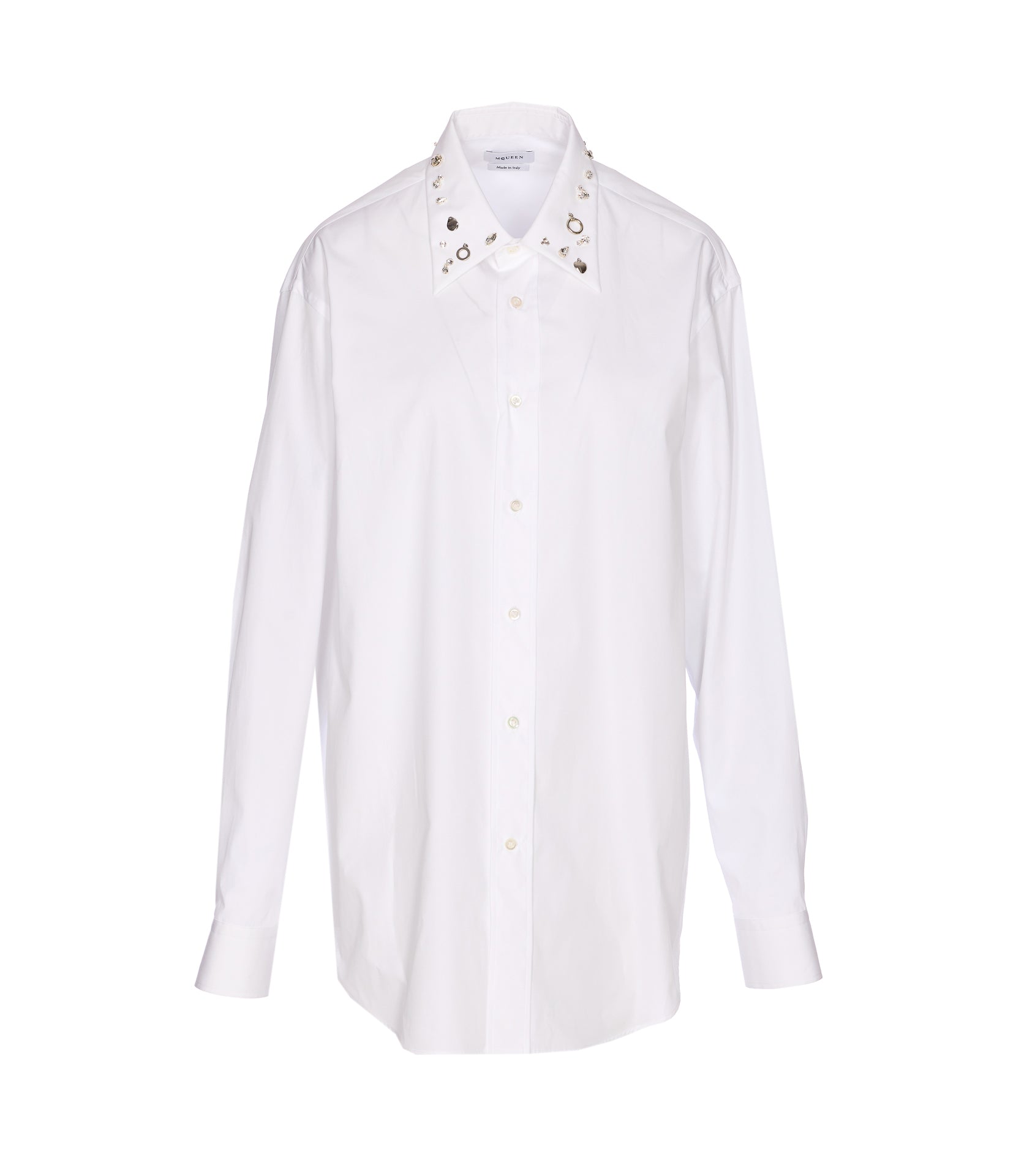 Alexander Mcqueen Shirts White Cotton