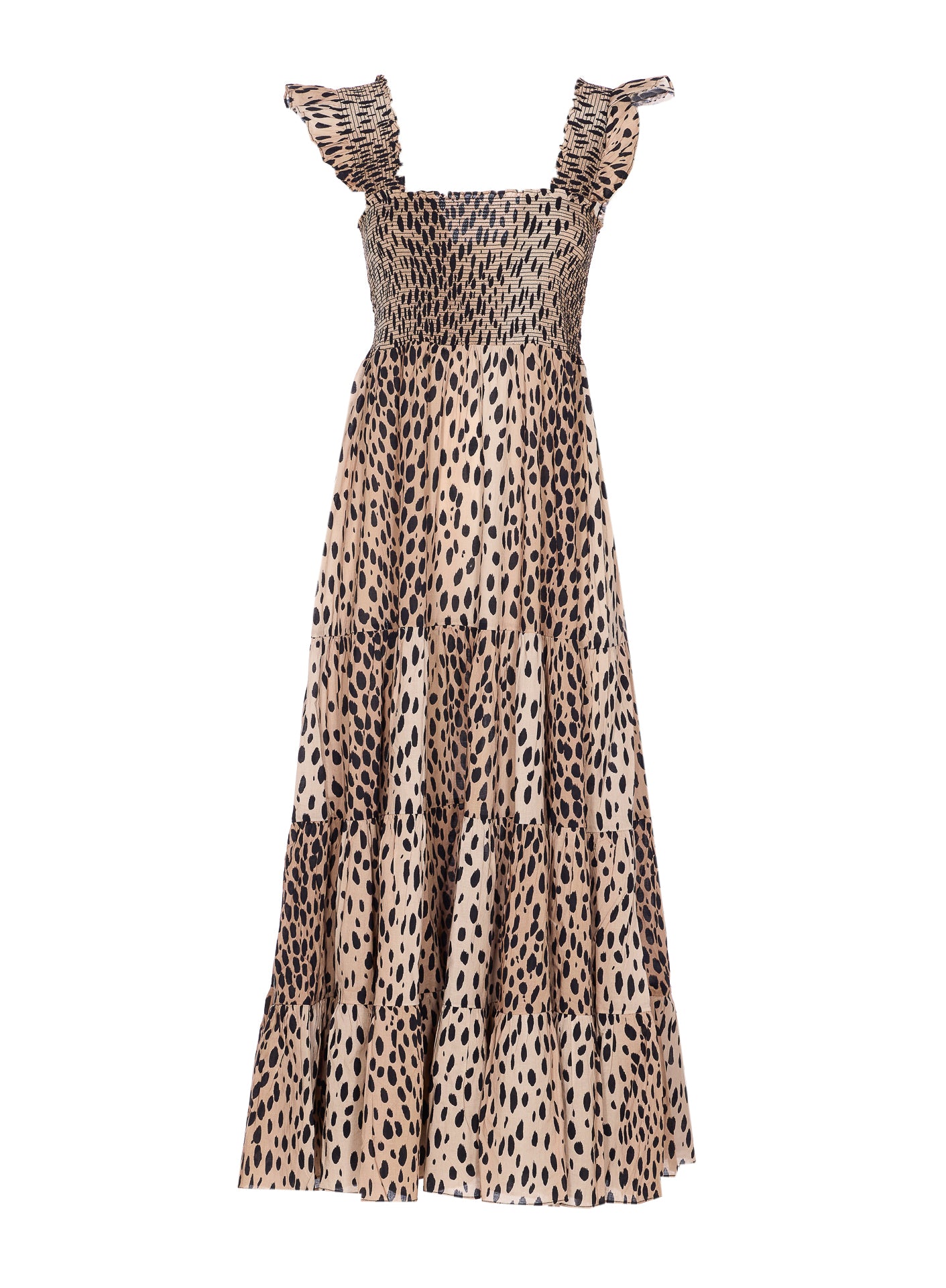 Rixo Dresses Brown Cotton