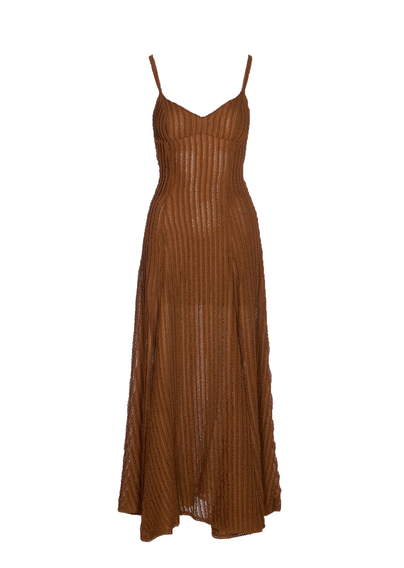 Charoruiz Dresses Brown Polyester
