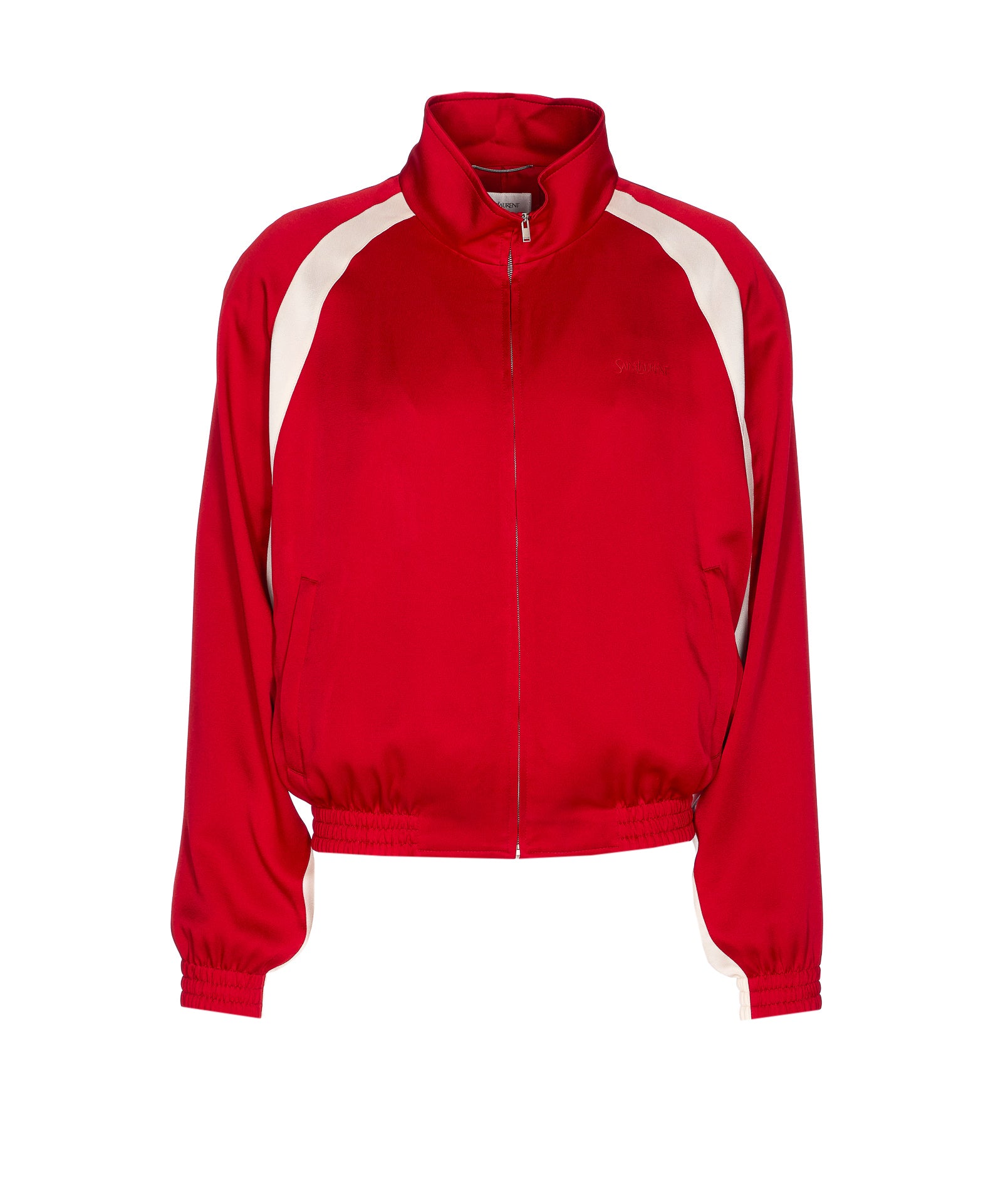 Saint Laurent Jackets Red Acetate