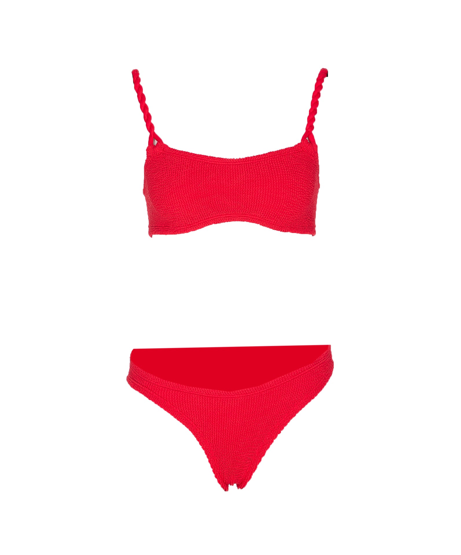 Hunza G London Sea Clothing Red Polyamide