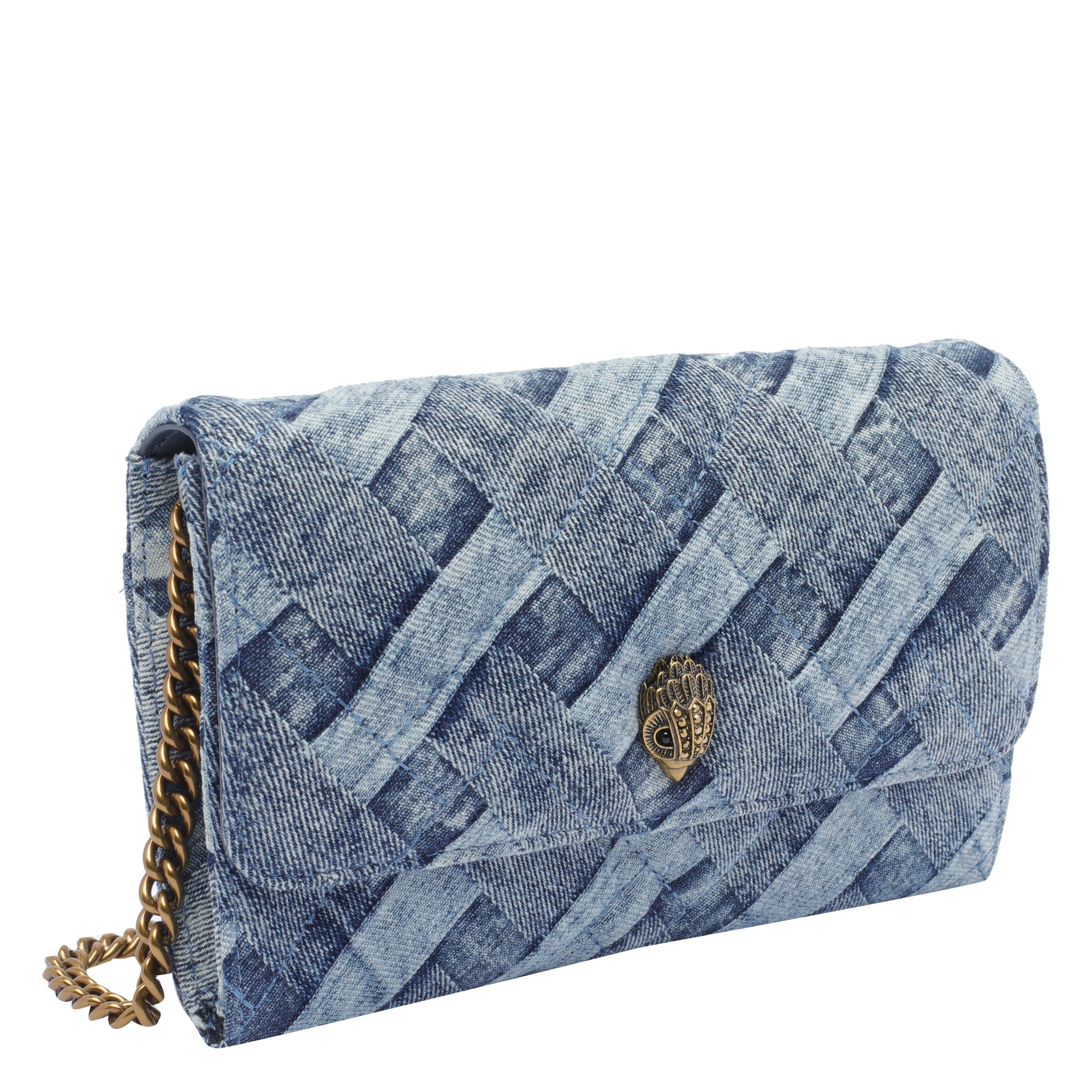 Kurt Geiger Bags Blue Cotton Polyester